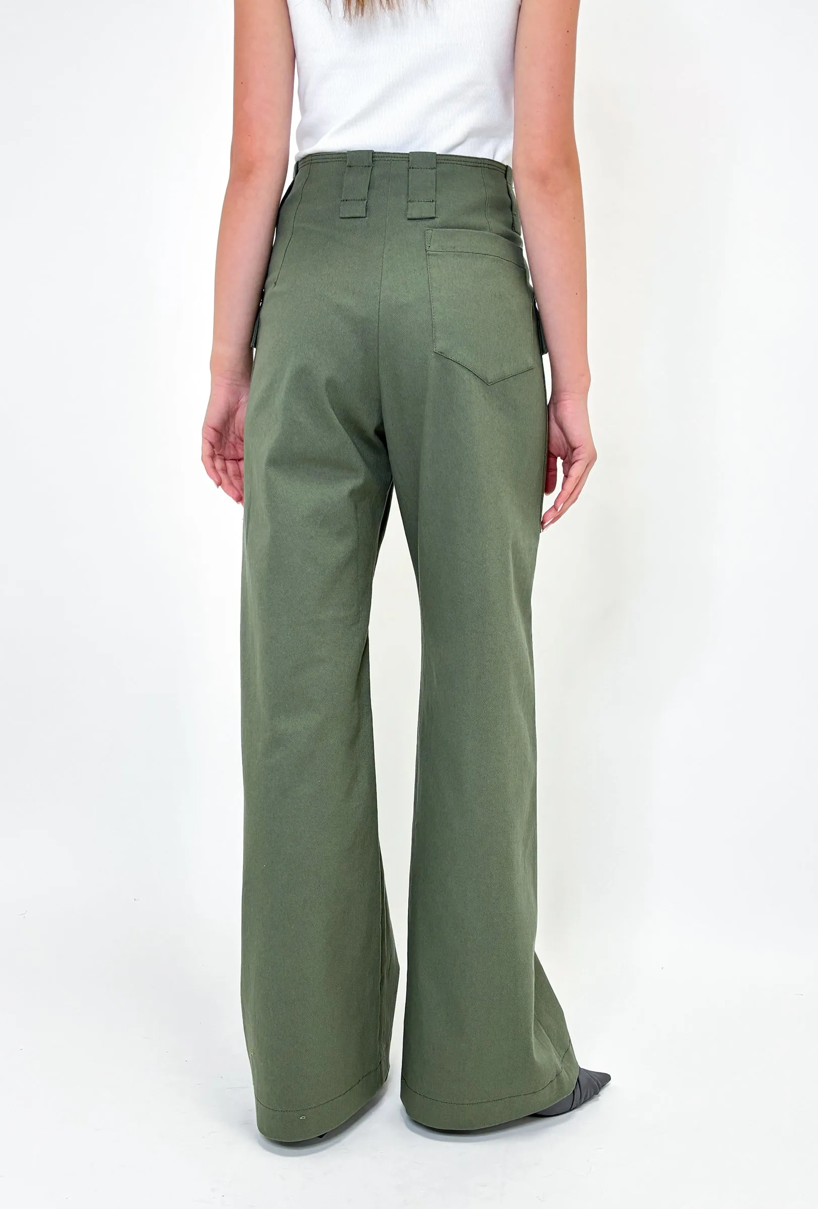 Cotton Twill Hose, Bush Green sold by ODEEH product image thumbnail 3