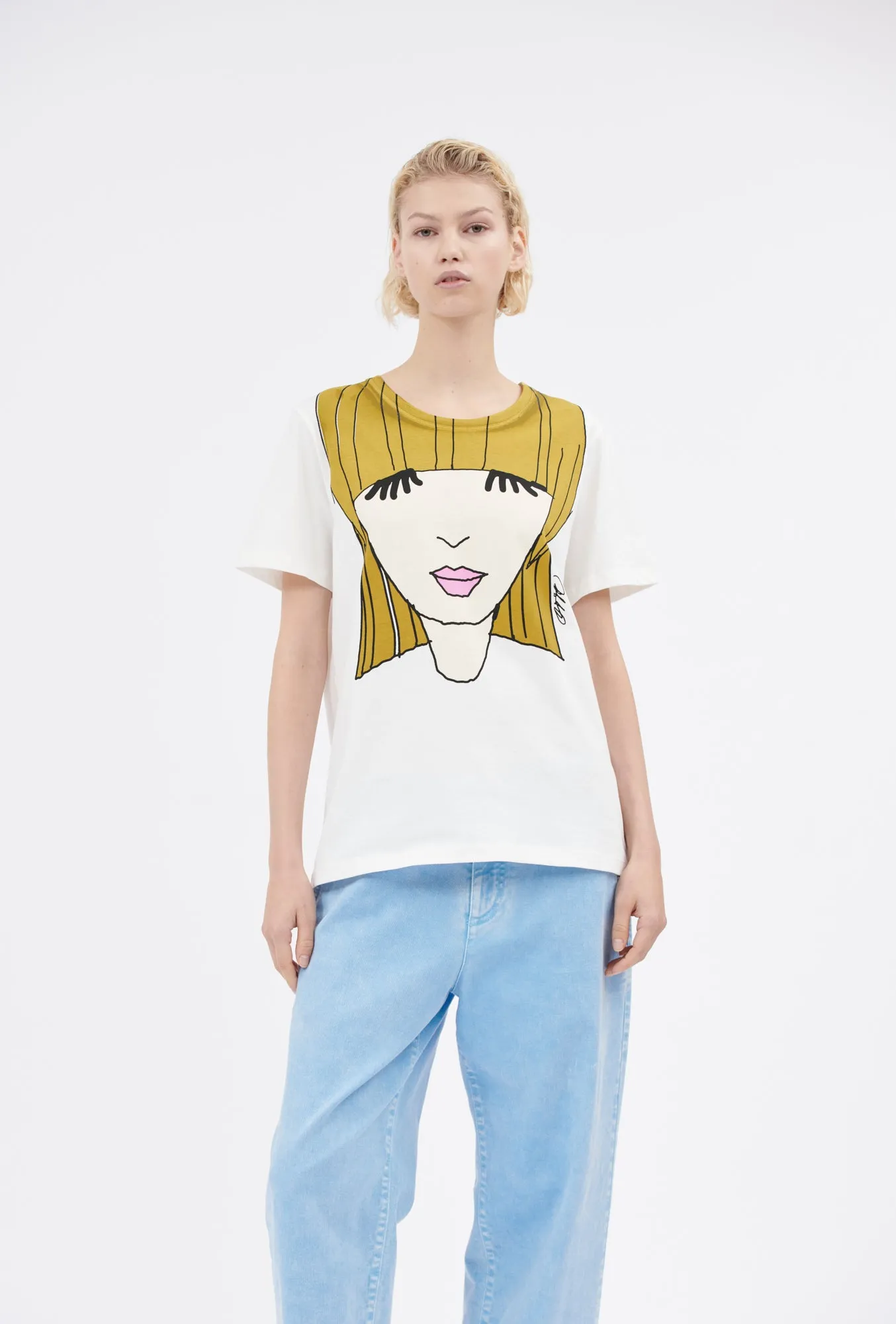 Organic Single Jersey T-Shirt, Tiger's Eye sold by ODEEH