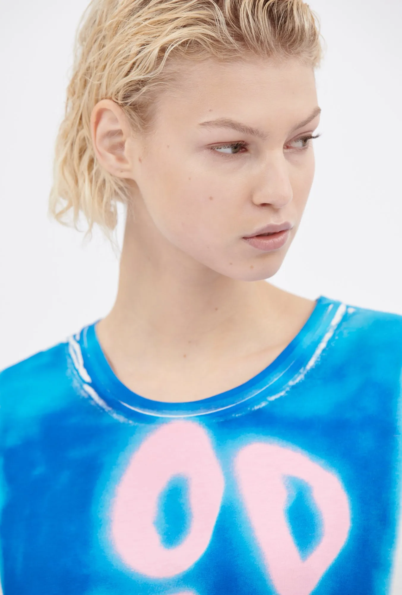 Organic Single Jersey T-Shirt, Lapislazulli sold by ODEEH product image thumbnail 5