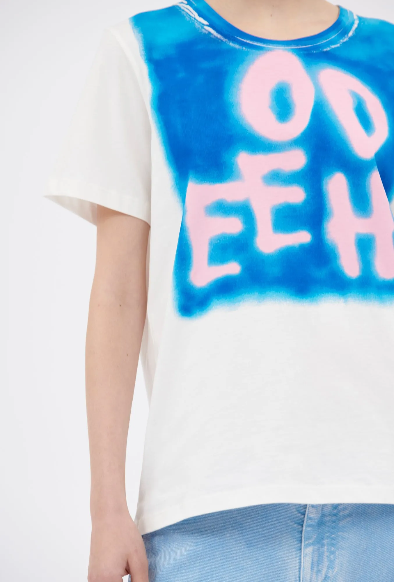 Organic Single Jersey T-Shirt, Lapislazulli sold by ODEEH product image thumbnail 4