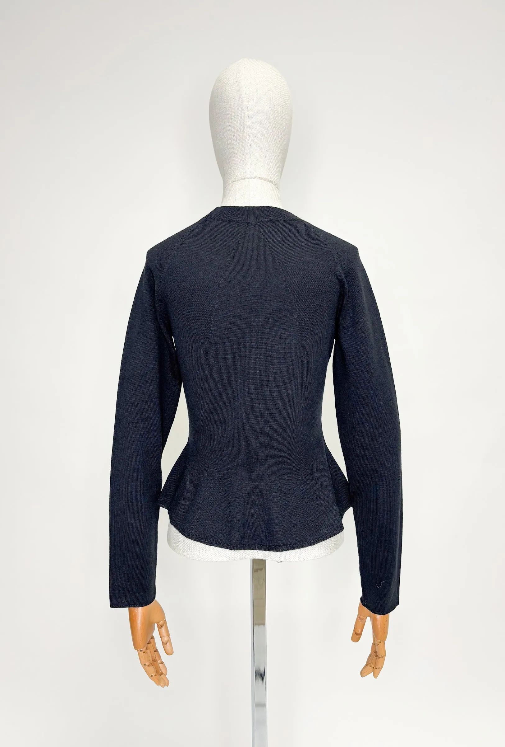 MERINO WOOL Pullover, Jet Black sold by ODEEH product image thumbnail 2