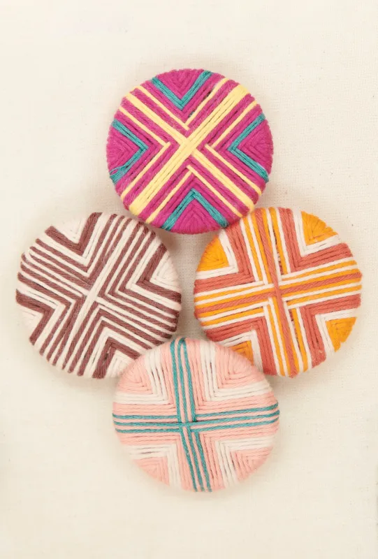 Brooches, Multicolor made by ODEEH