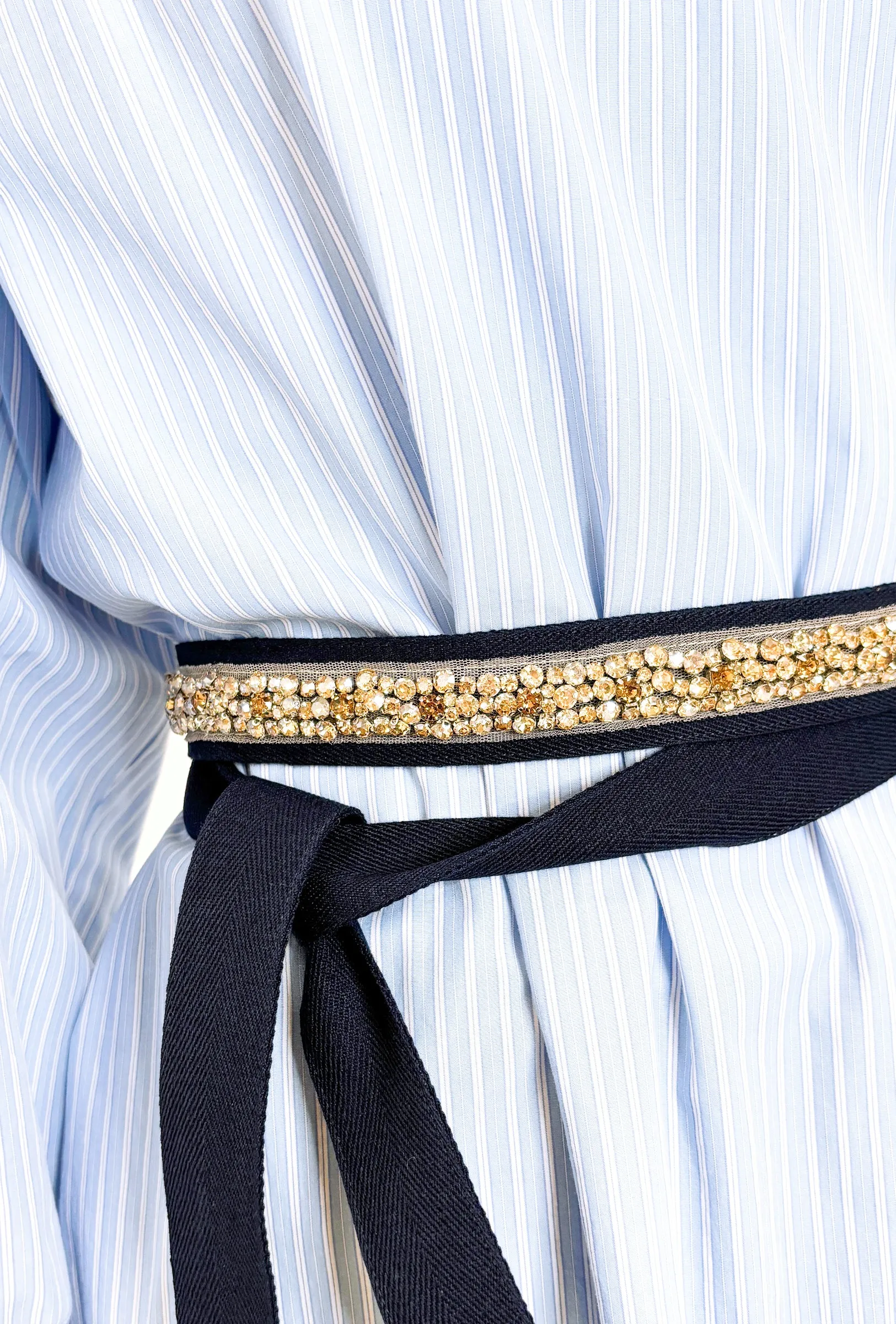 Rhinestone Belt, Navy sold by ODEEH product image thumbnail 3