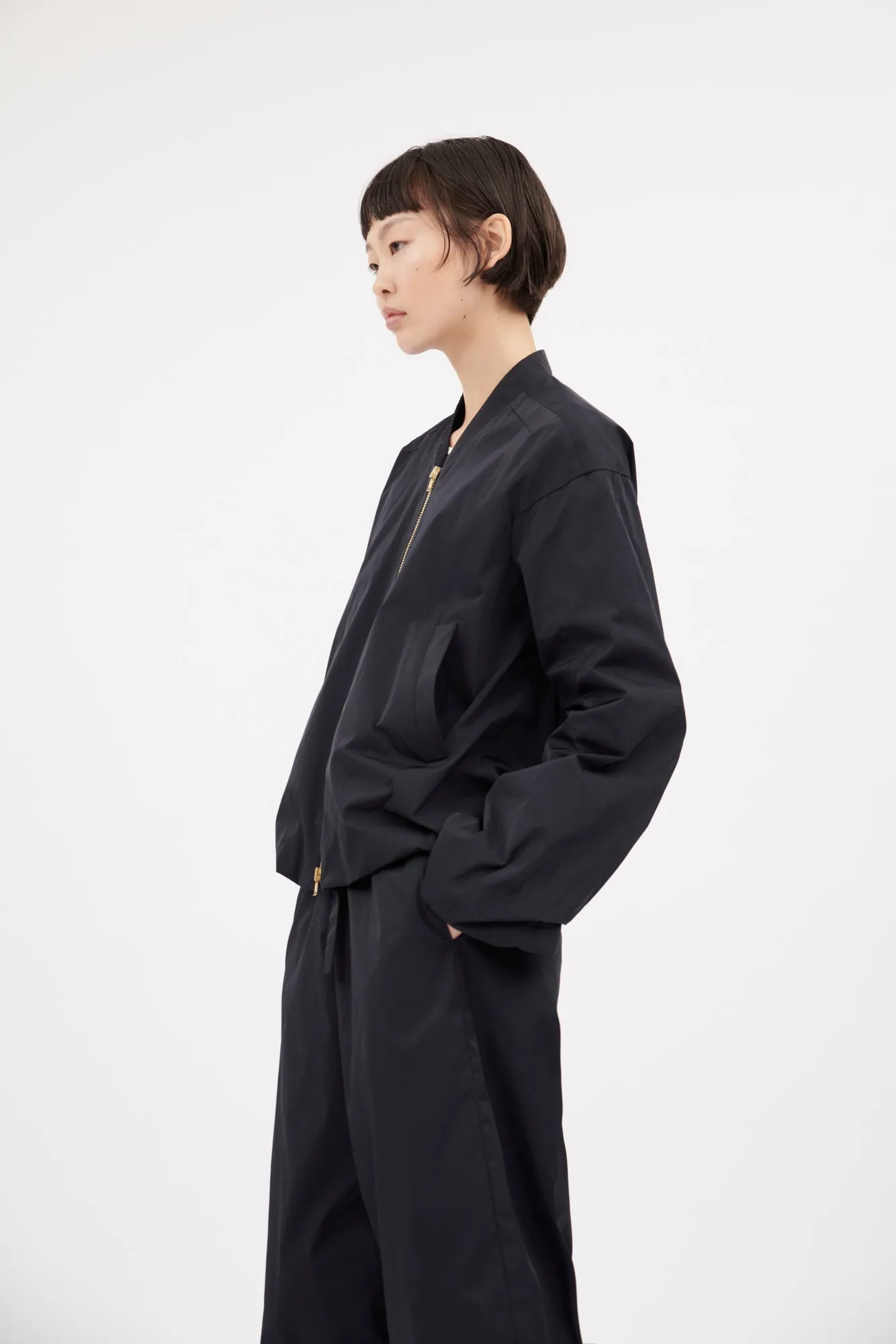 Soft Duchesse Jacke, Navy sold by ODEEH product image thumbnail 2