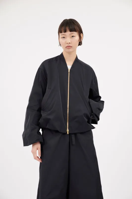 Soft Duchesse Jacke, Navy made by ODEEH