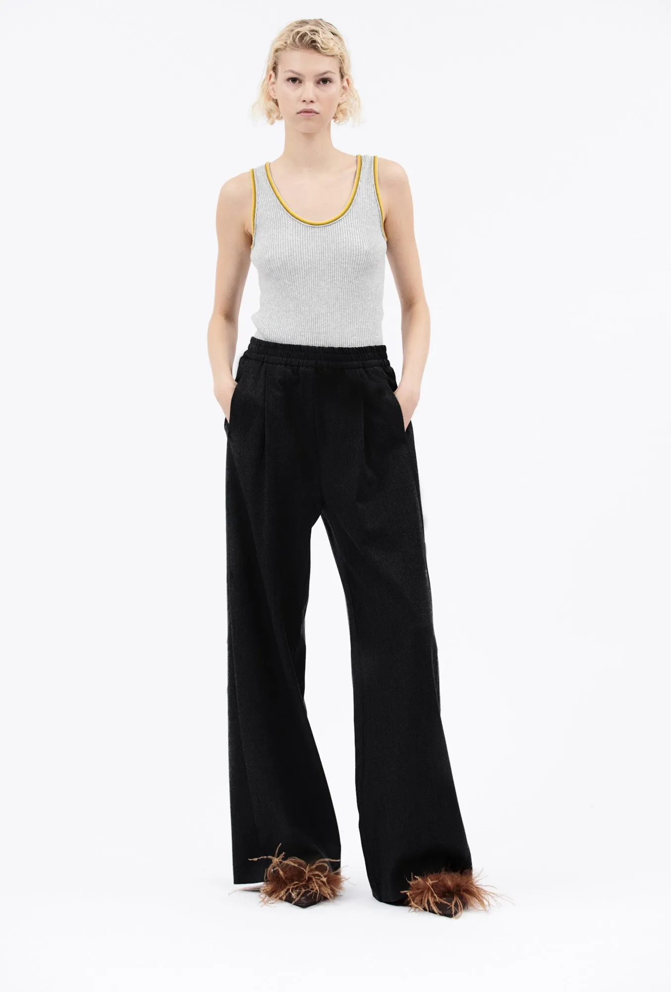 Flannel Hose, Jet Black sold by ODEEH