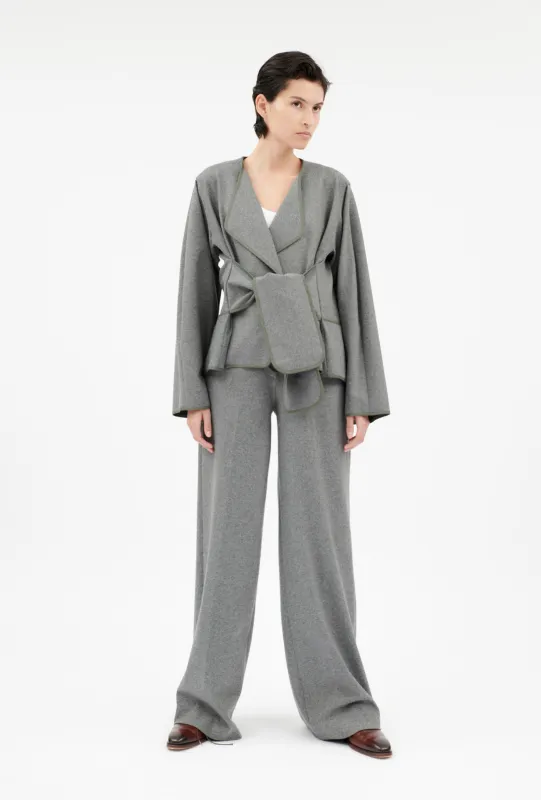 Flannel Jersey Jacke, Light Flannel made by ODEEH