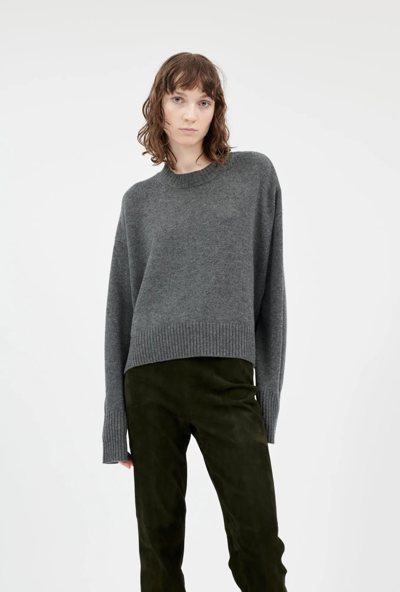 CASHWOOL Pullover, Flannel Grey sold by ODEEH