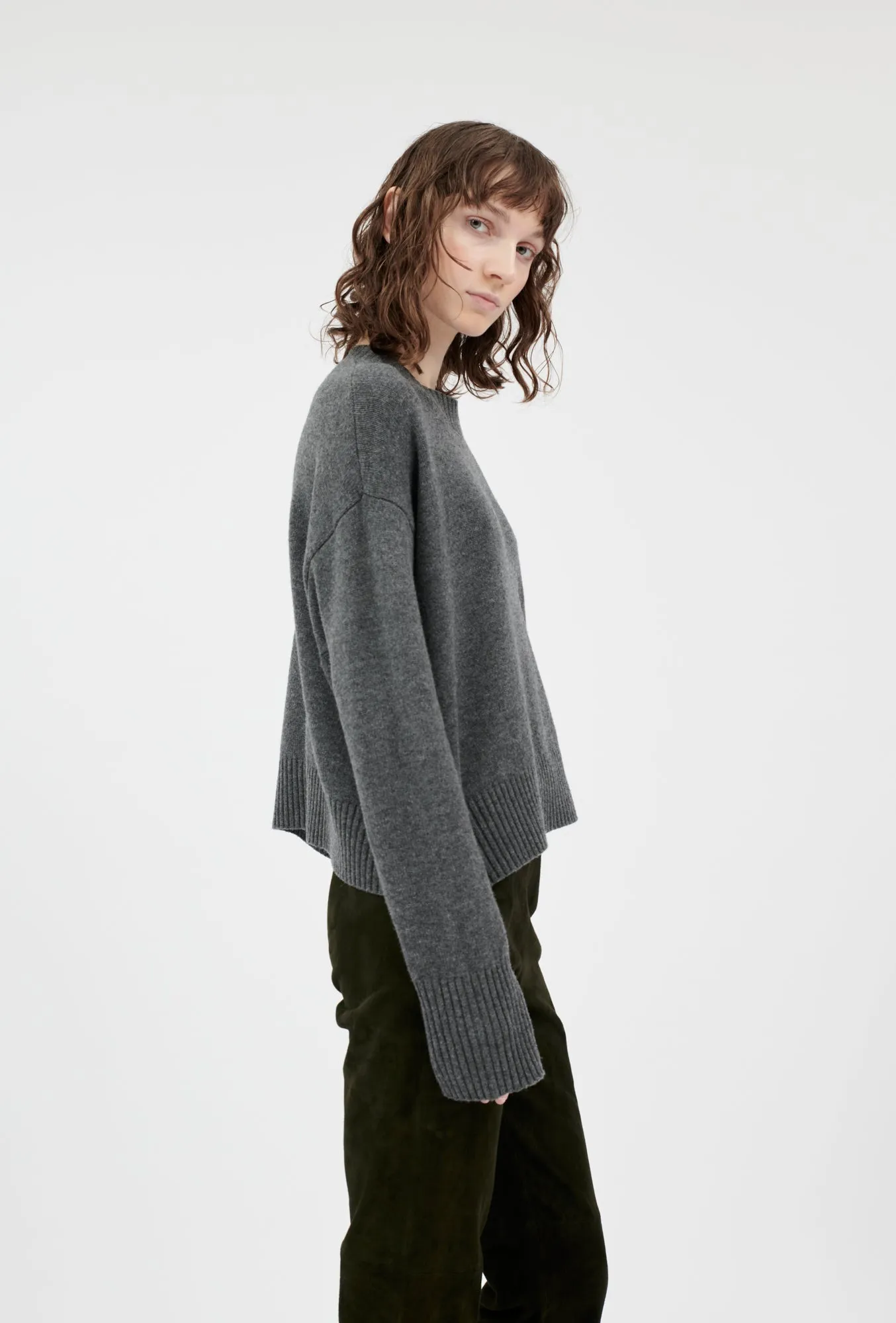 CASHWOOL Pullover, Flannel Grey sold by ODEEH product image thumbnail 2