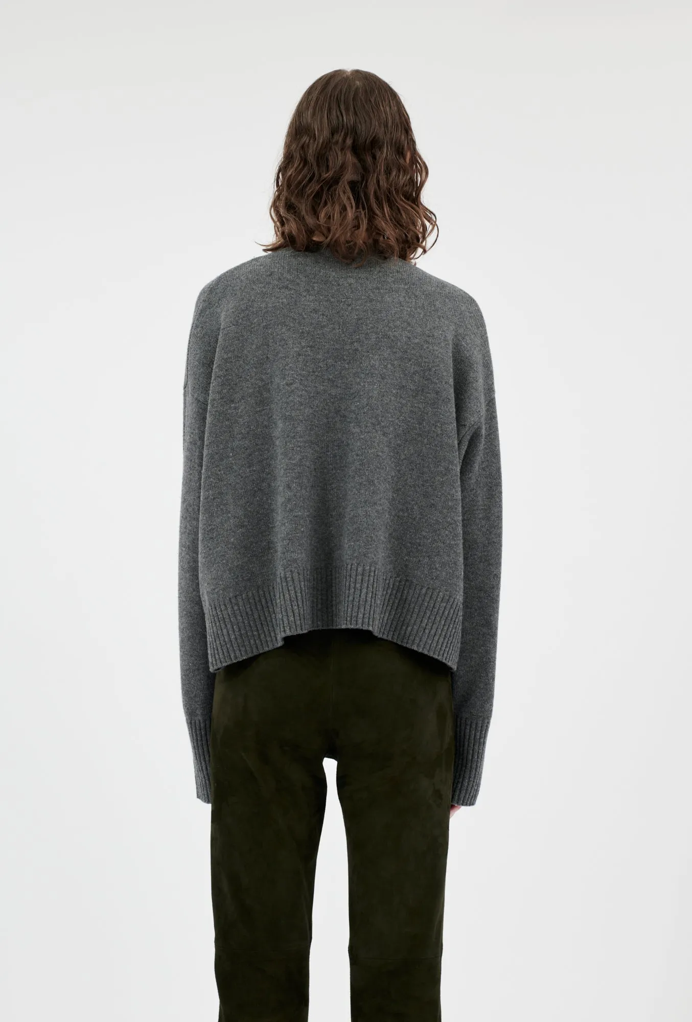 CASHWOOL Pullover, Flannel Grey sold by ODEEH product image thumbnail 3