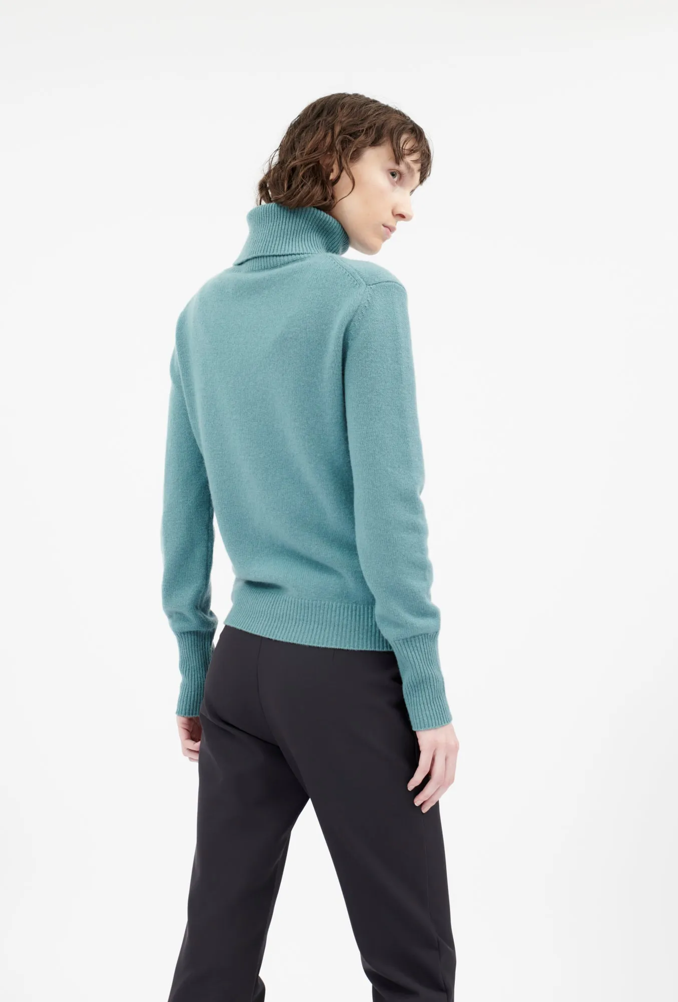 LIGHT CASHMERE Pullover, Seablue sold by ODEEH product image thumbnail 3
