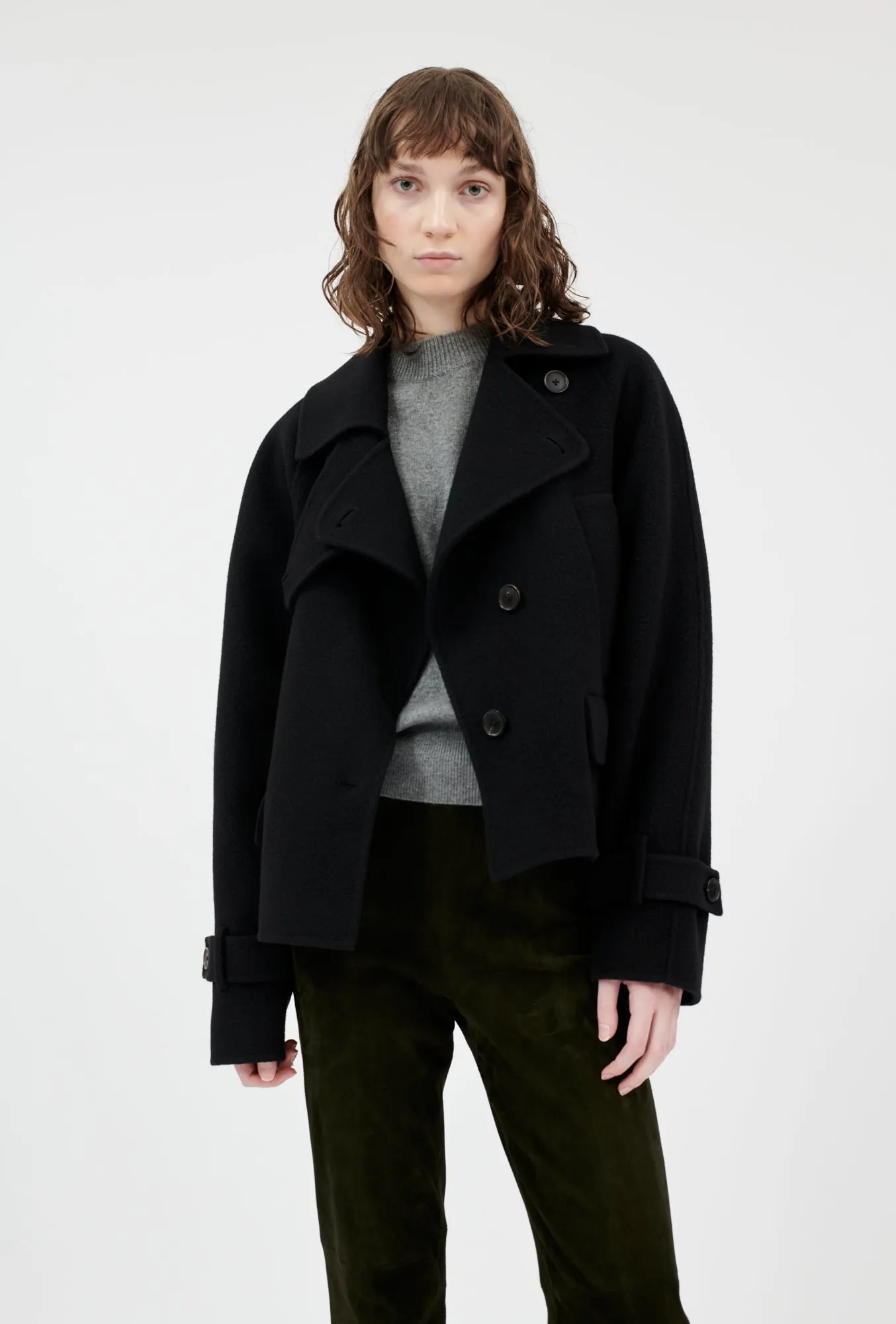 Spongy Double Face Jacke, Jet Black sold by ODEEH product image thumbnail 5