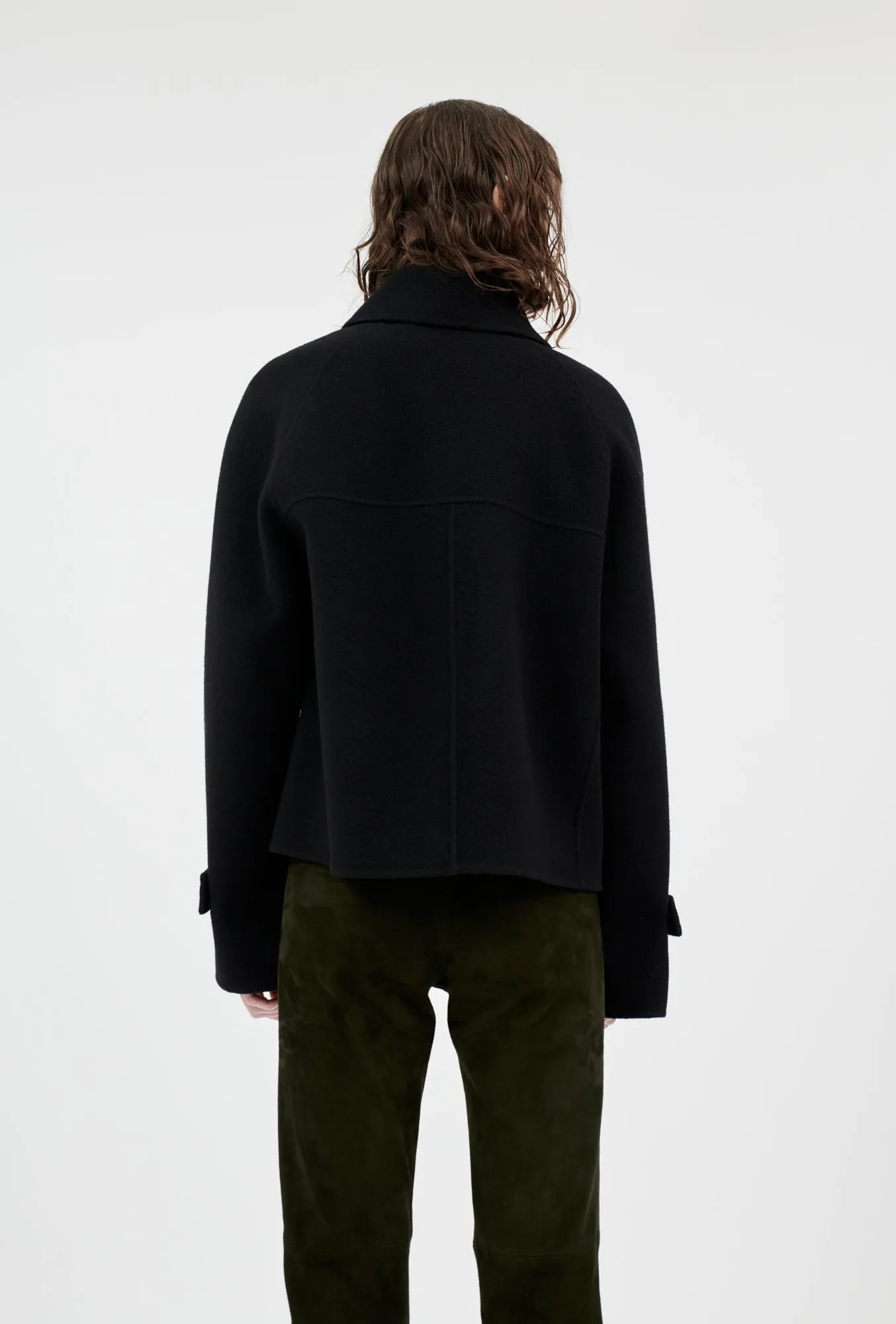 Spongy Double Face Jacke, Jet Black sold by ODEEH product image thumbnail 3