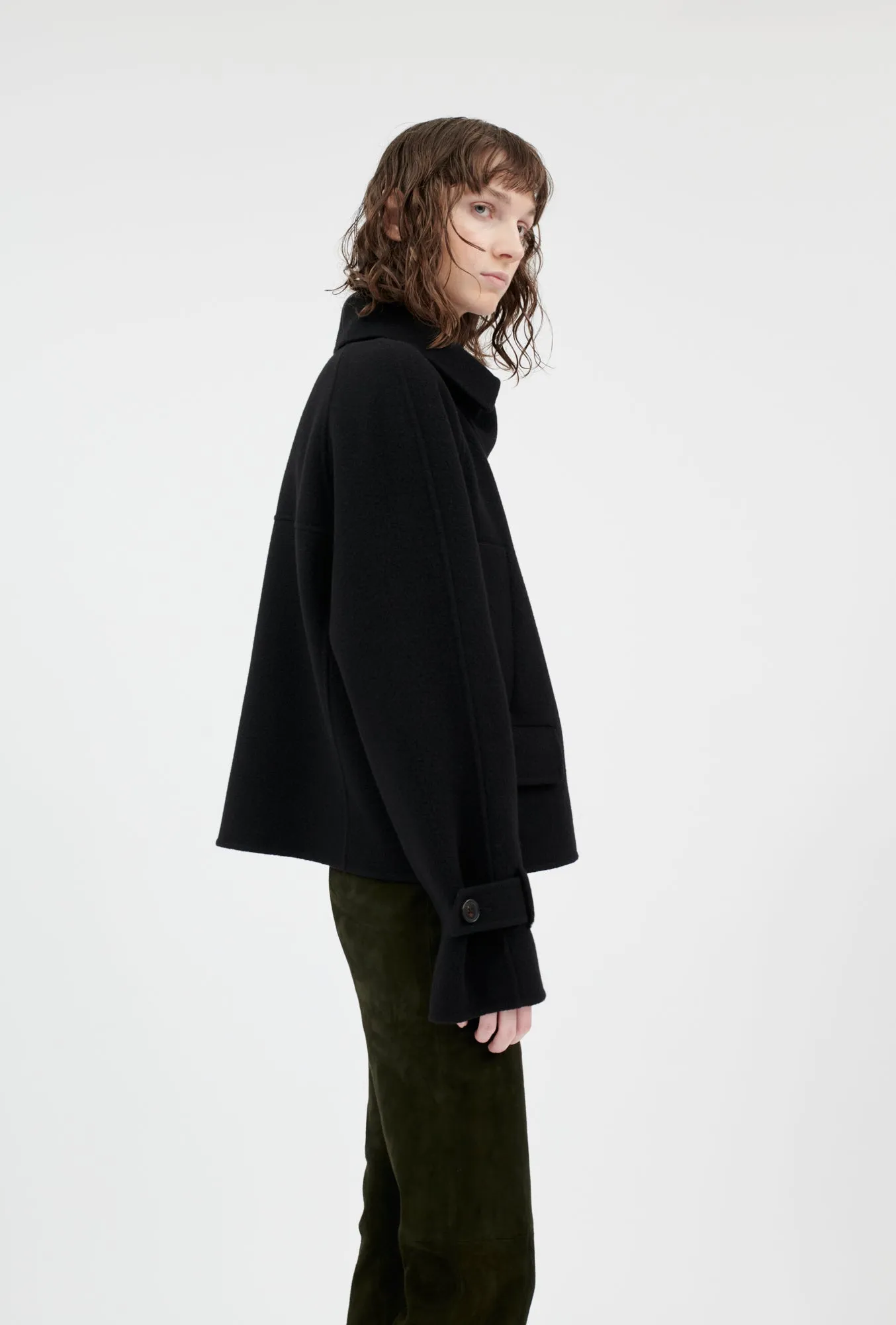 Spongy Double Face Jacke, Jet Black sold by ODEEH product image thumbnail 2