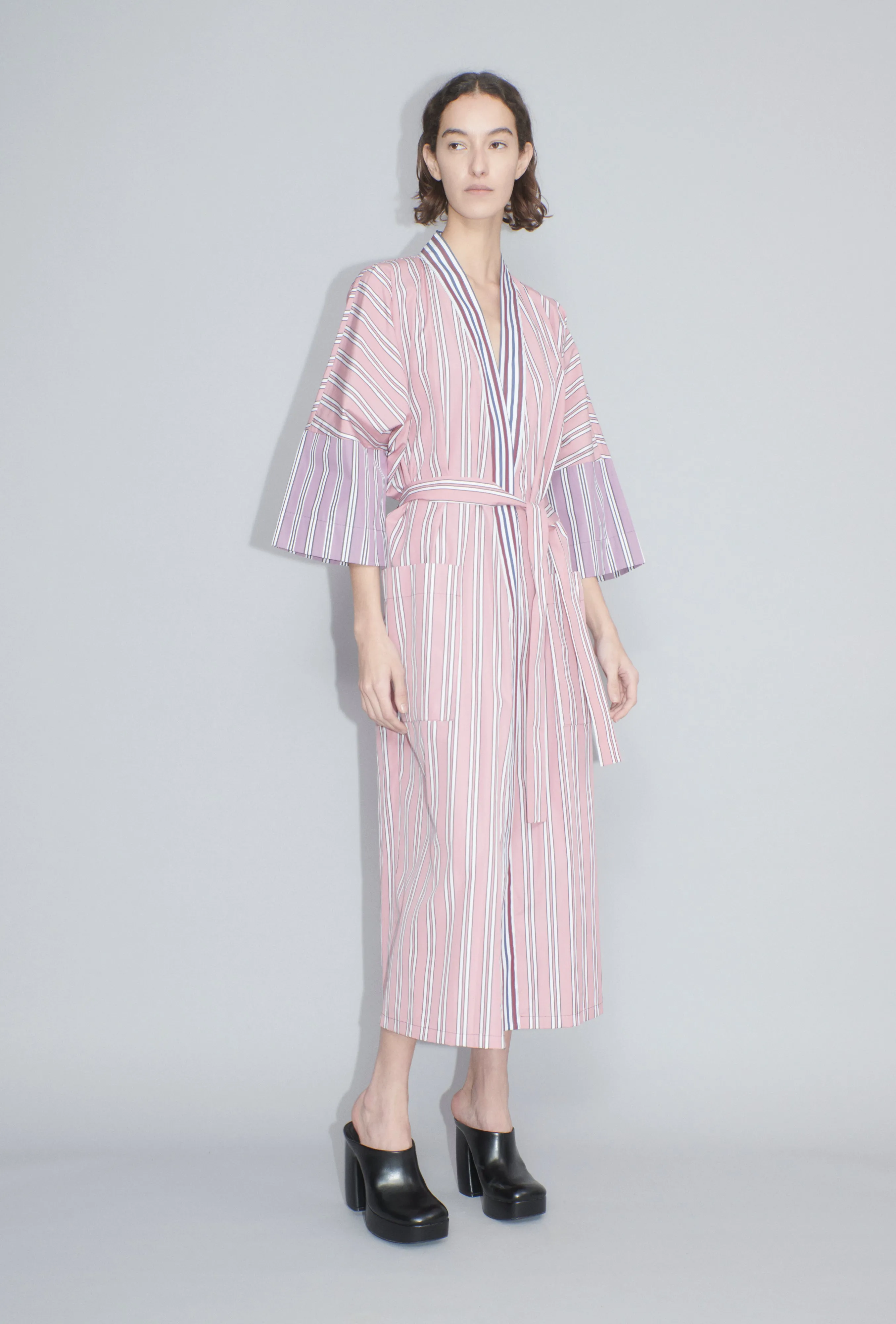 Shirt Stripes Kimono, Multicolor sold by ODEEH product image thumbnail 2