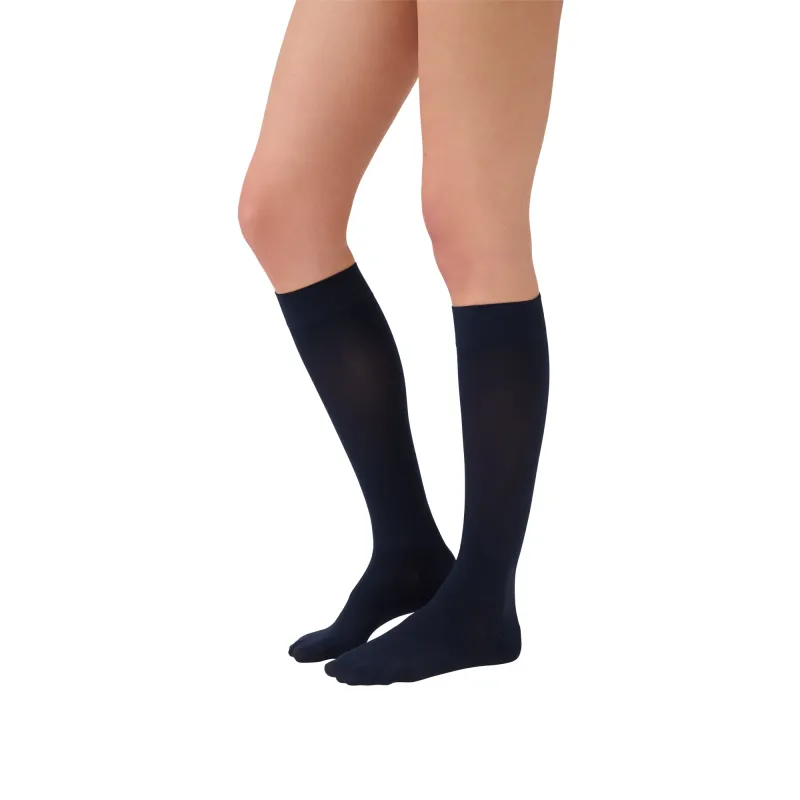 Kniestrümpfe Soft Touch Conscious 50 / Navy made by ODEEH