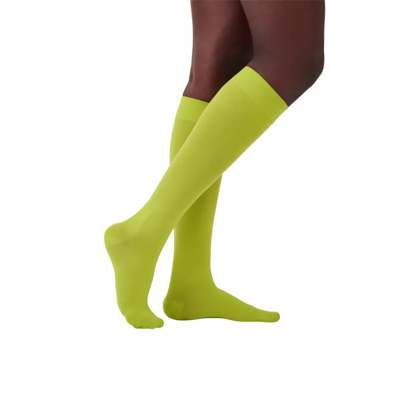 Kniestrümpfe Soft Touch Conscious 50 / Dusty Lime made by ODEEH