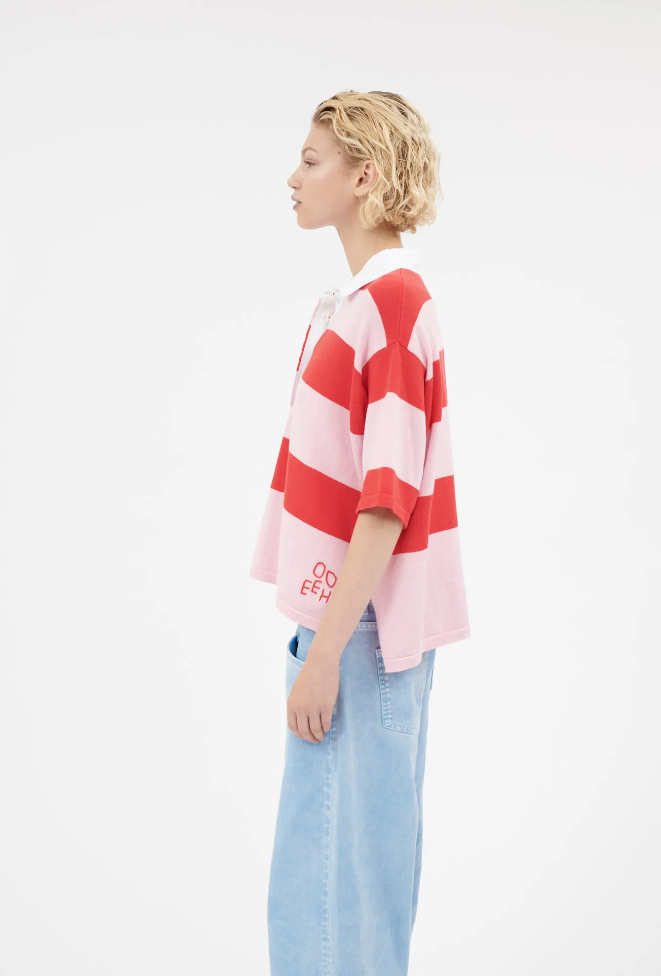 Preppy Polo Shirt, True Red sold by ODEEH product image thumbnail 2