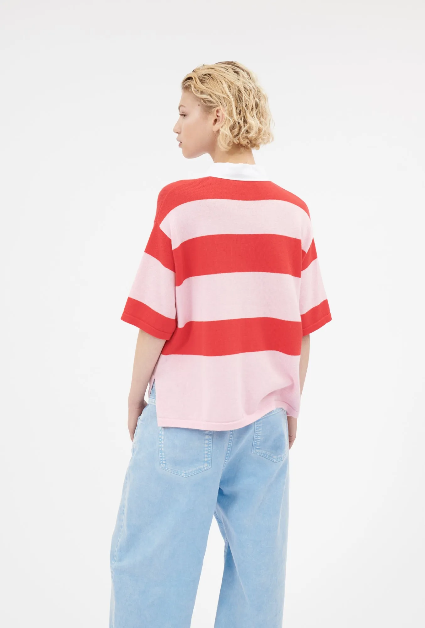 Preppy Polo Shirt, True Red sold by ODEEH product image thumbnail 3