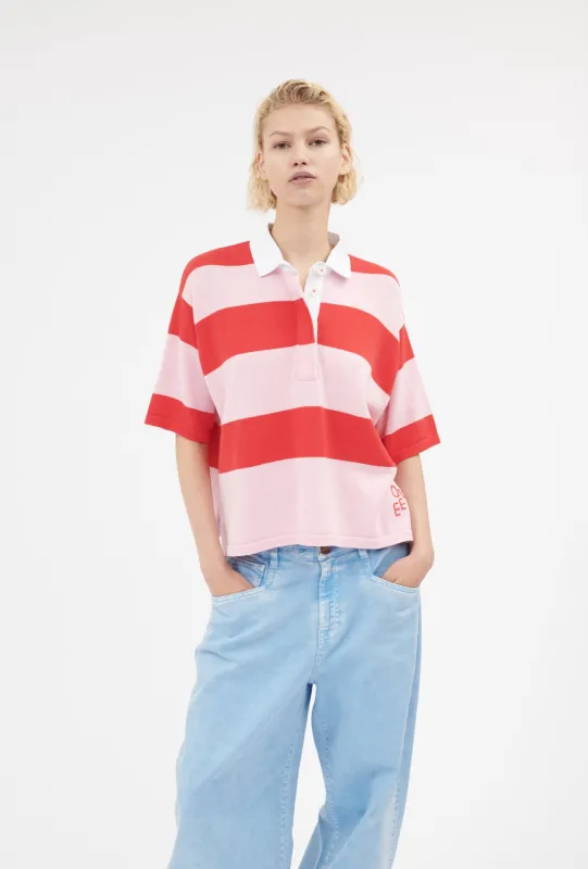 Preppy Polo Shirt, True Red sold by ODEEH