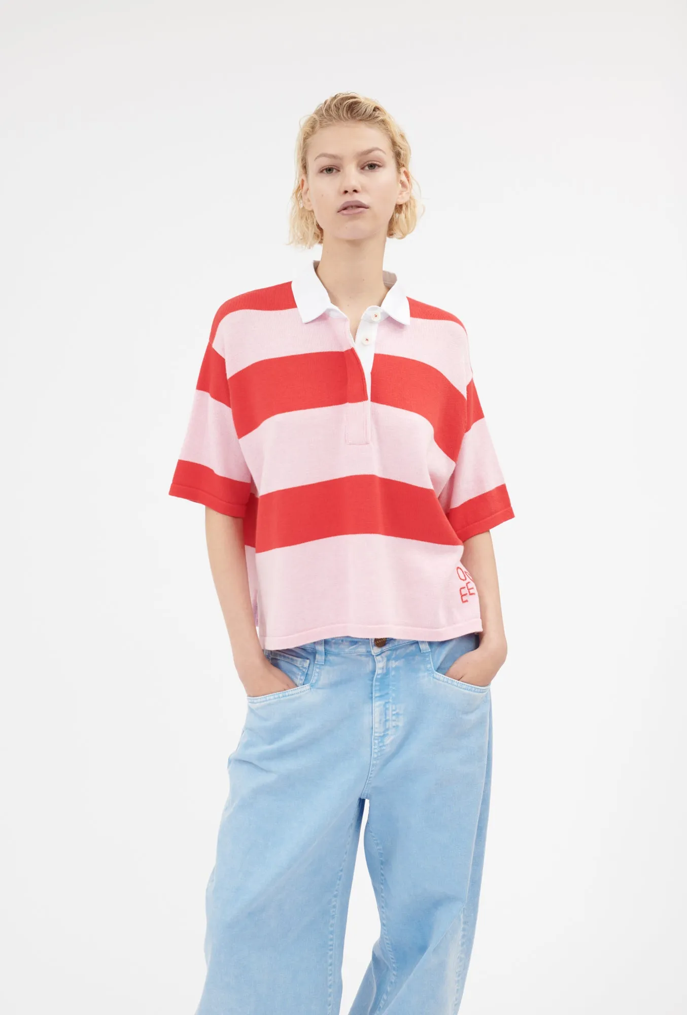 Preppy Polo Shirt, True Red sold by ODEEH