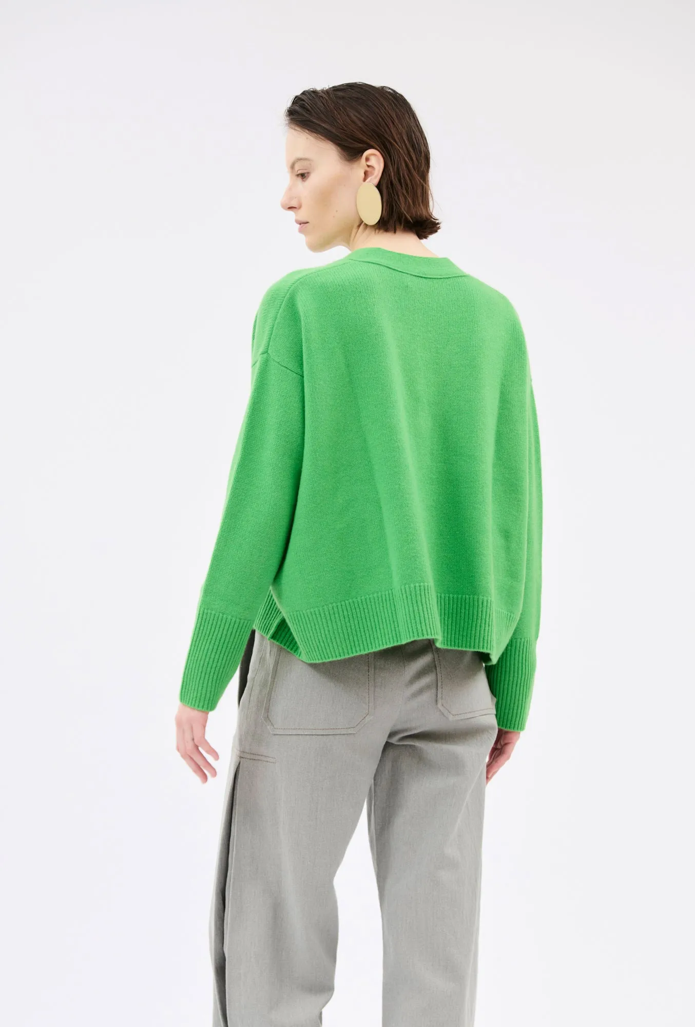 Light Cashmere Cardigan, Maygreen sold by ODEEH product image thumbnail 3