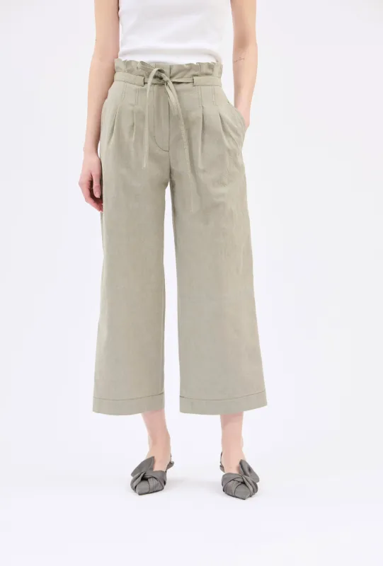 Crinkled Oxford Hose, Putty sold by ODEEH