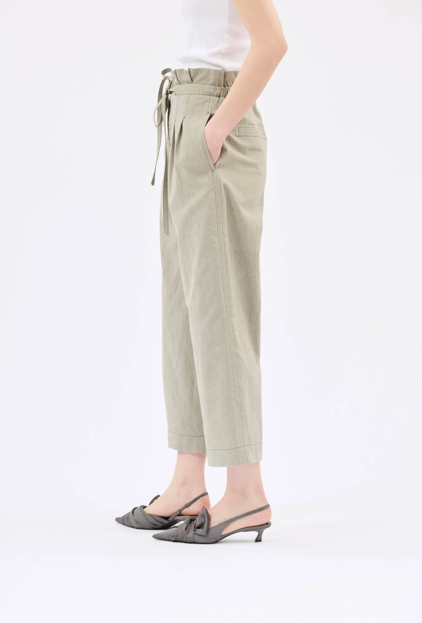 Crinkled Oxford Hose, Putty sold by ODEEH product image thumbnail 2