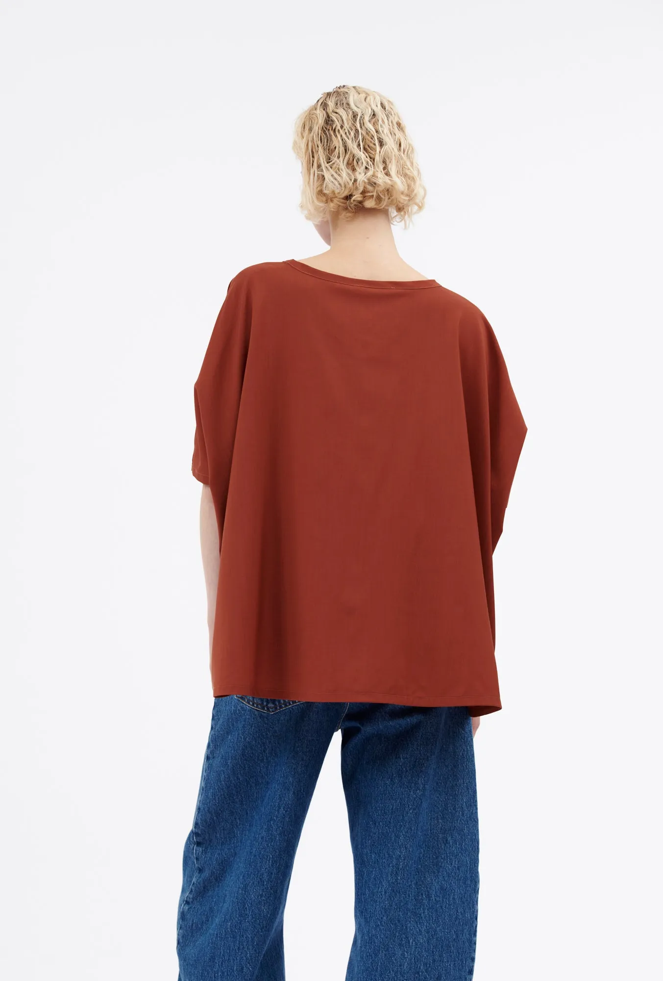 Light Oxford Wool Shirt, Spice sold by ODEEH product image thumbnail 3