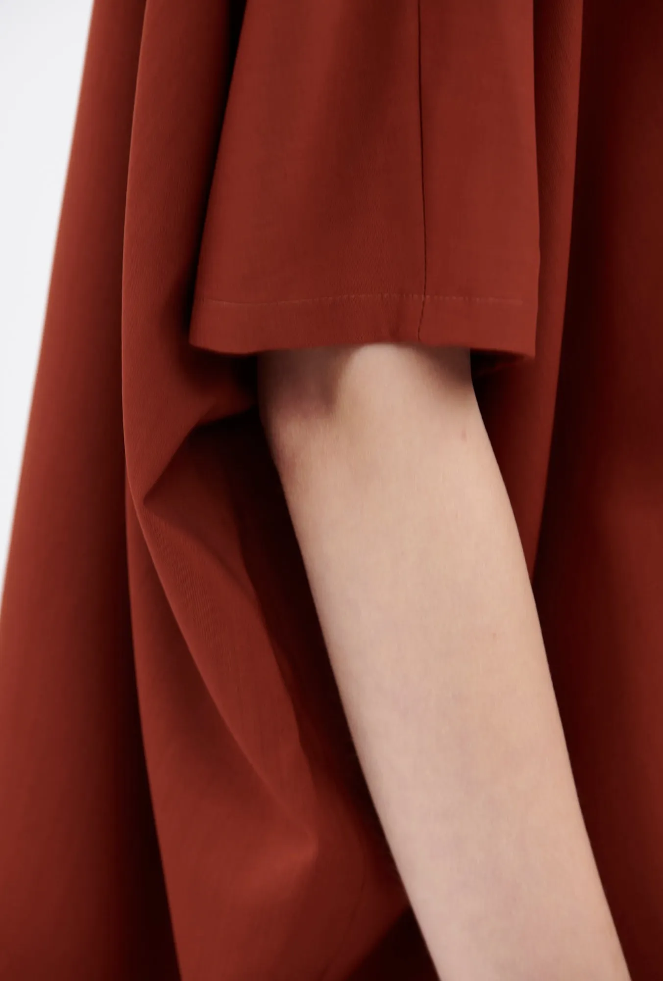 Light Oxford Wool Shirt, Spice sold by ODEEH product image thumbnail 4