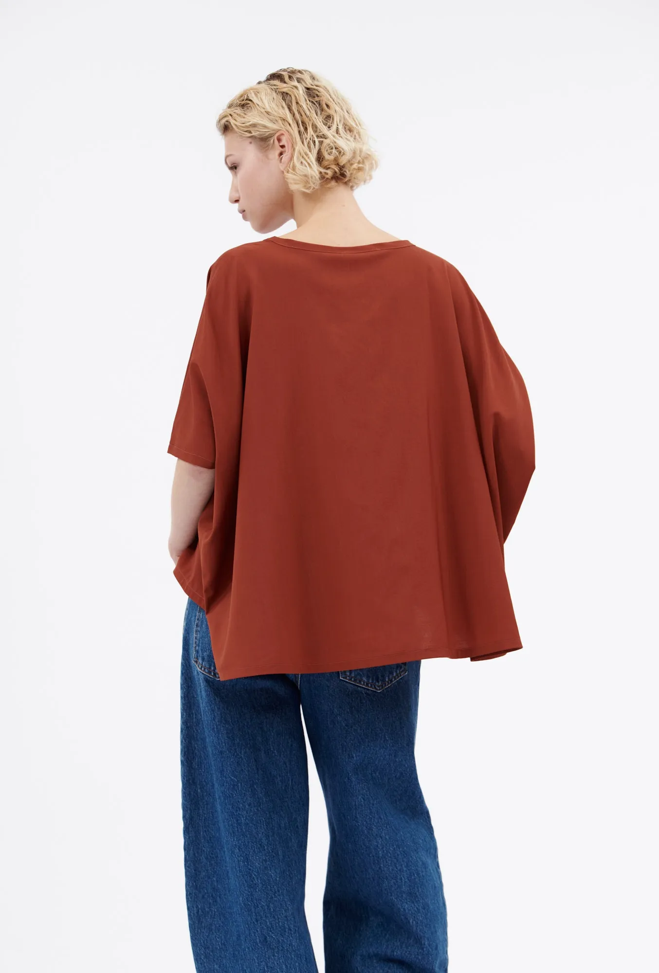 Light Oxford Wool Shirt, Spice sold by ODEEH product image thumbnail 5