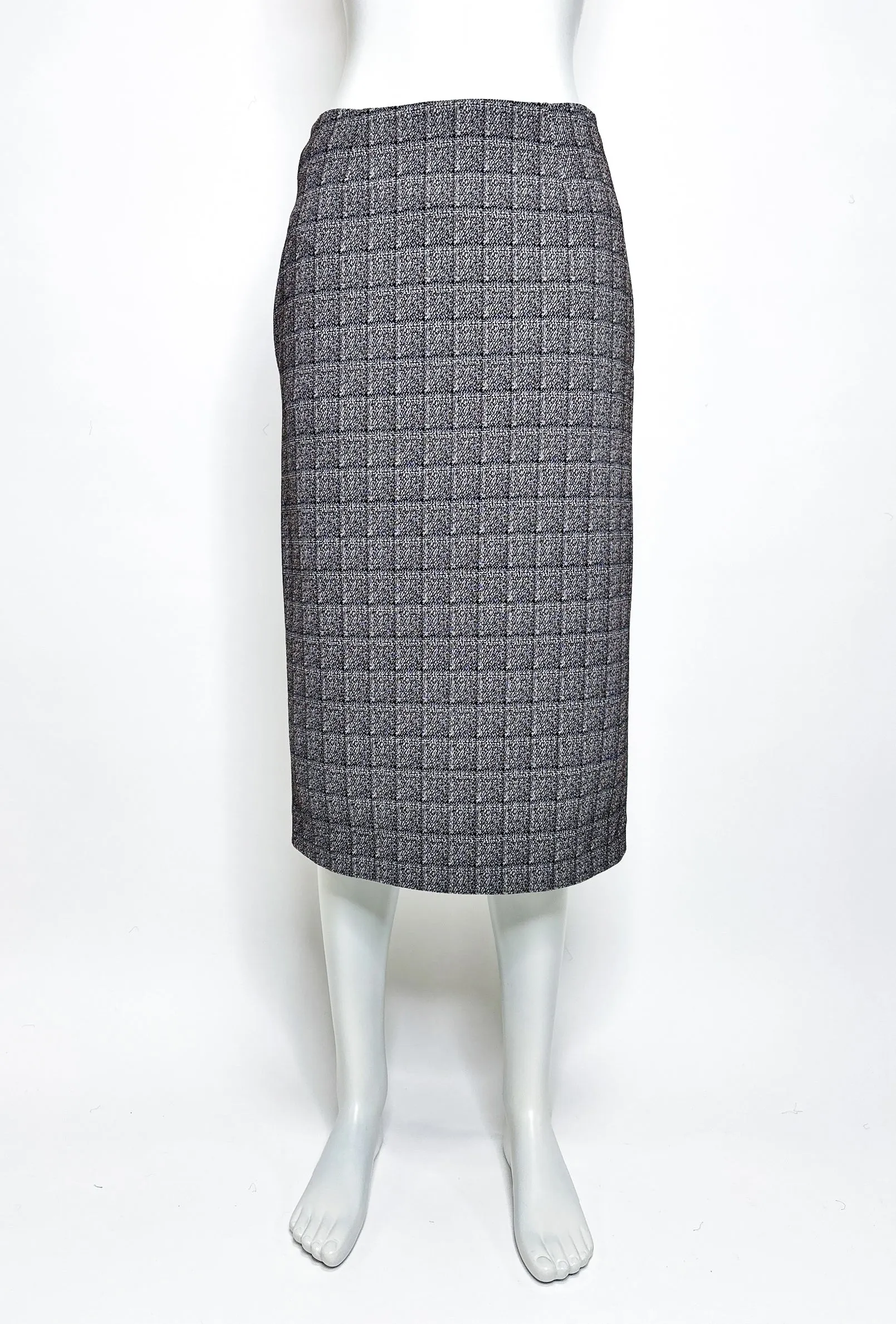 Retro Checked Jersey Rock, Black Copper sold by ODEEH