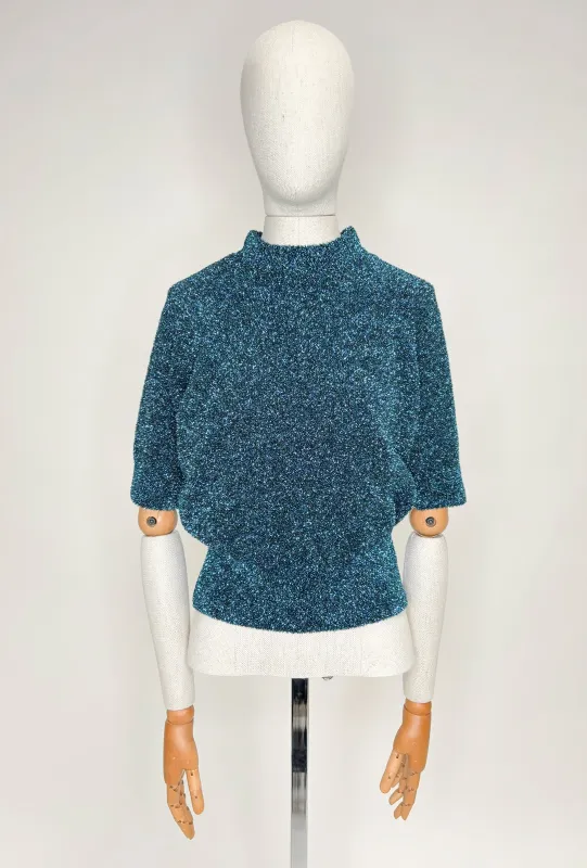 OPALESCENT Pullover, Cosmic blue made by ODEEH