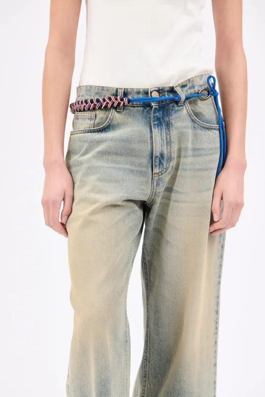 Knitted Belt, Royal made by ODEEH