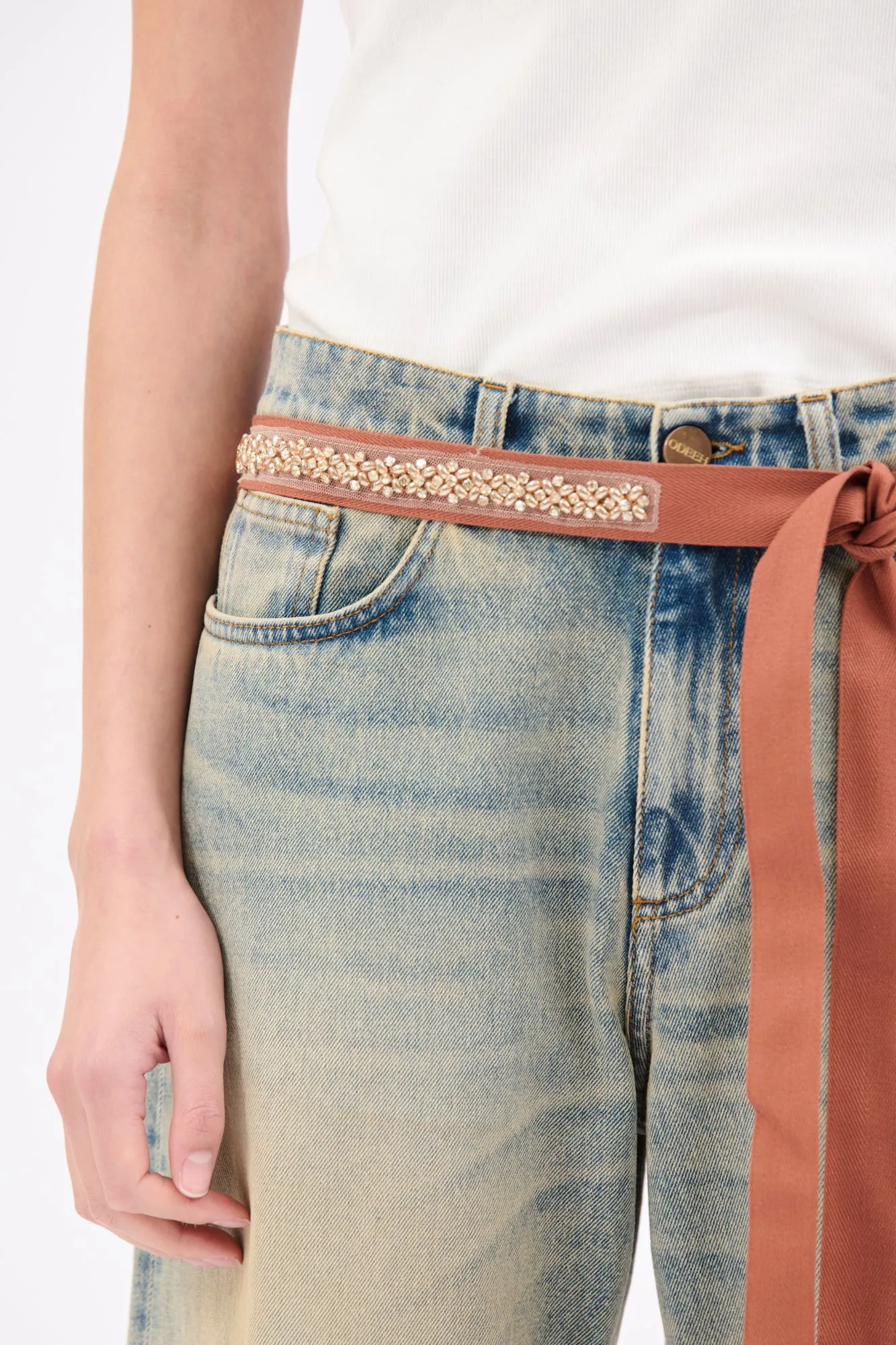 Rhinestone Belt, Cinnamon sold by ODEEH product image thumbnail 2