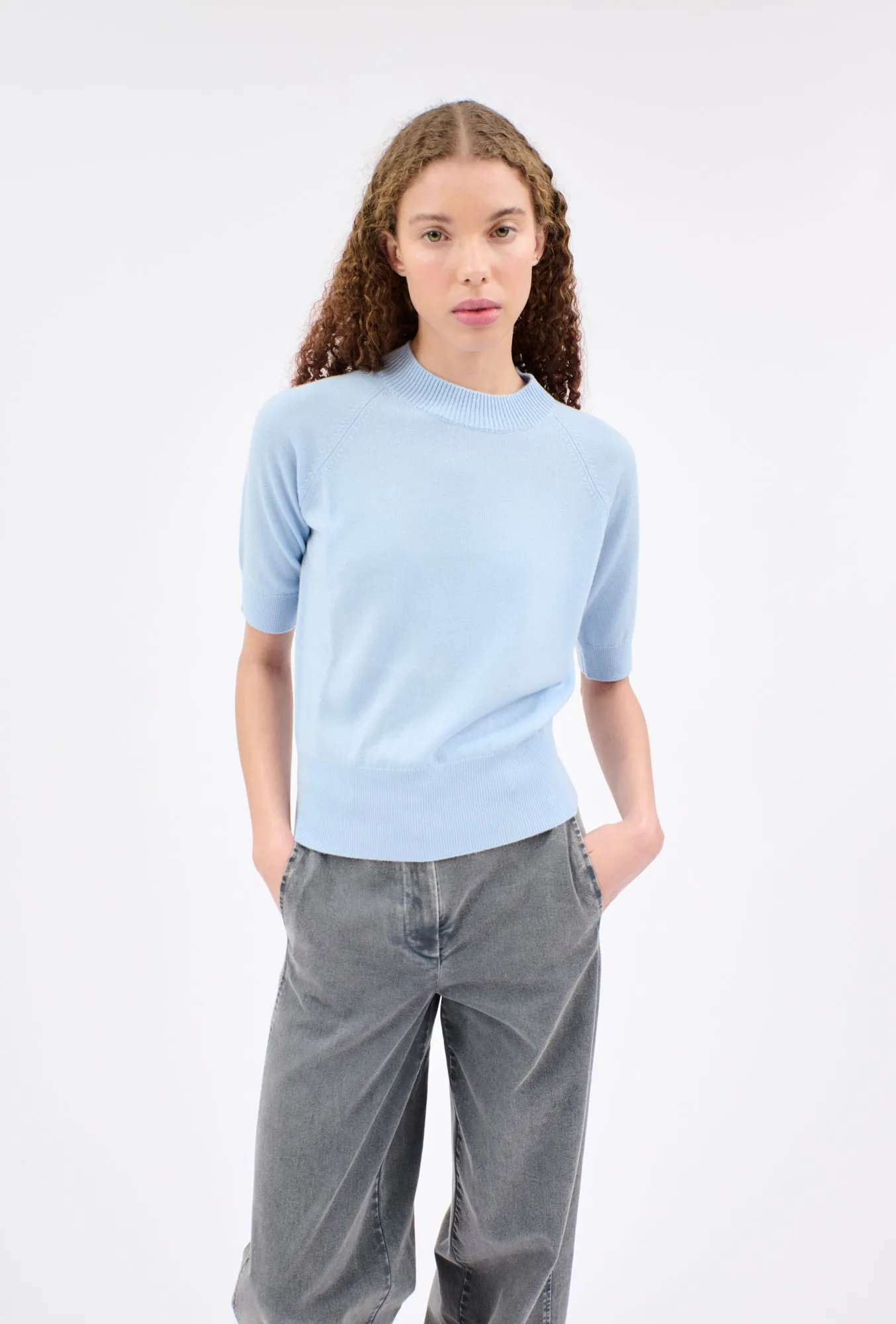 Light Cashmere Pullover, Ciel sold by ODEEH