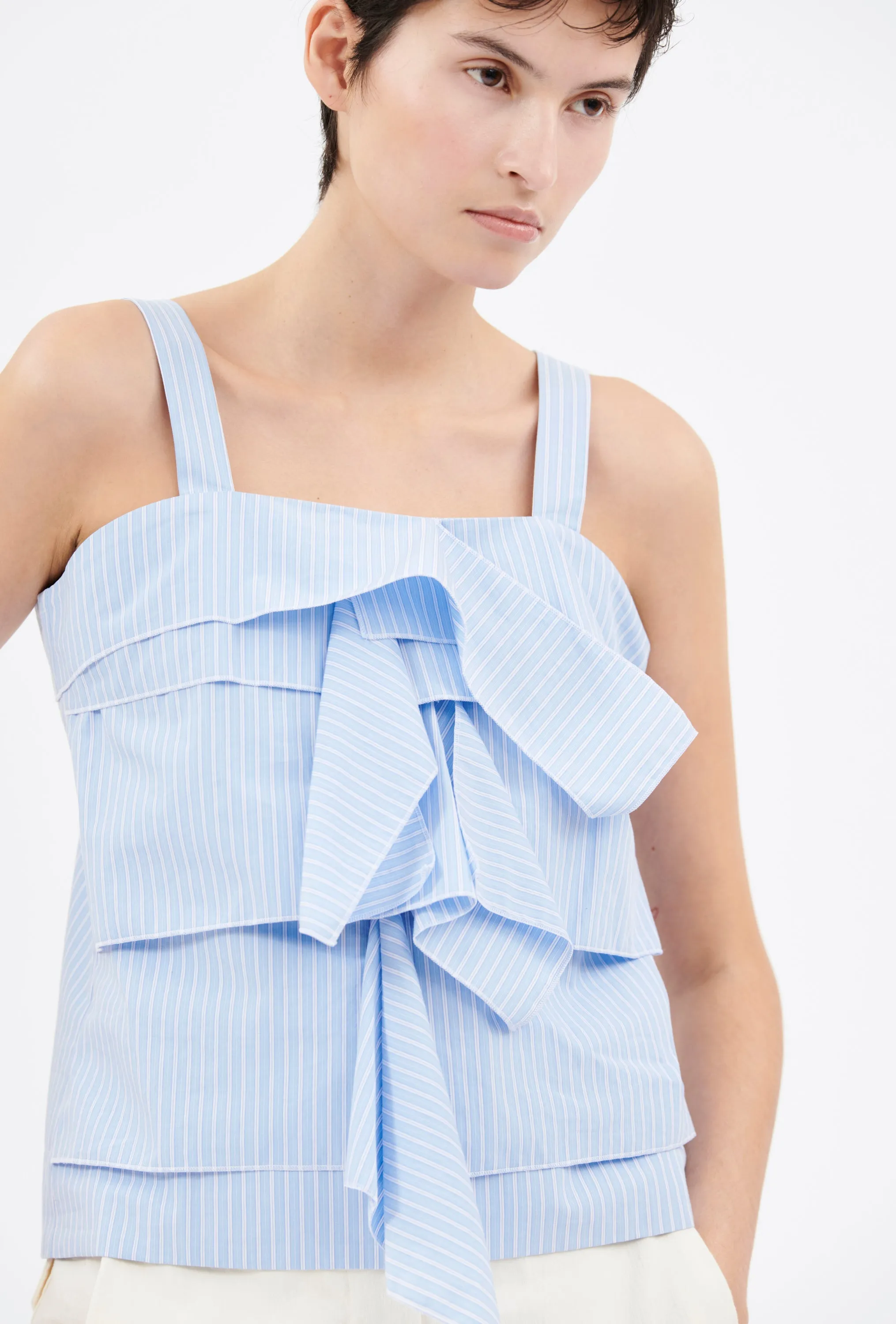 Men's Stripe Top, Airblue sold by ODEEH product image thumbnail 5