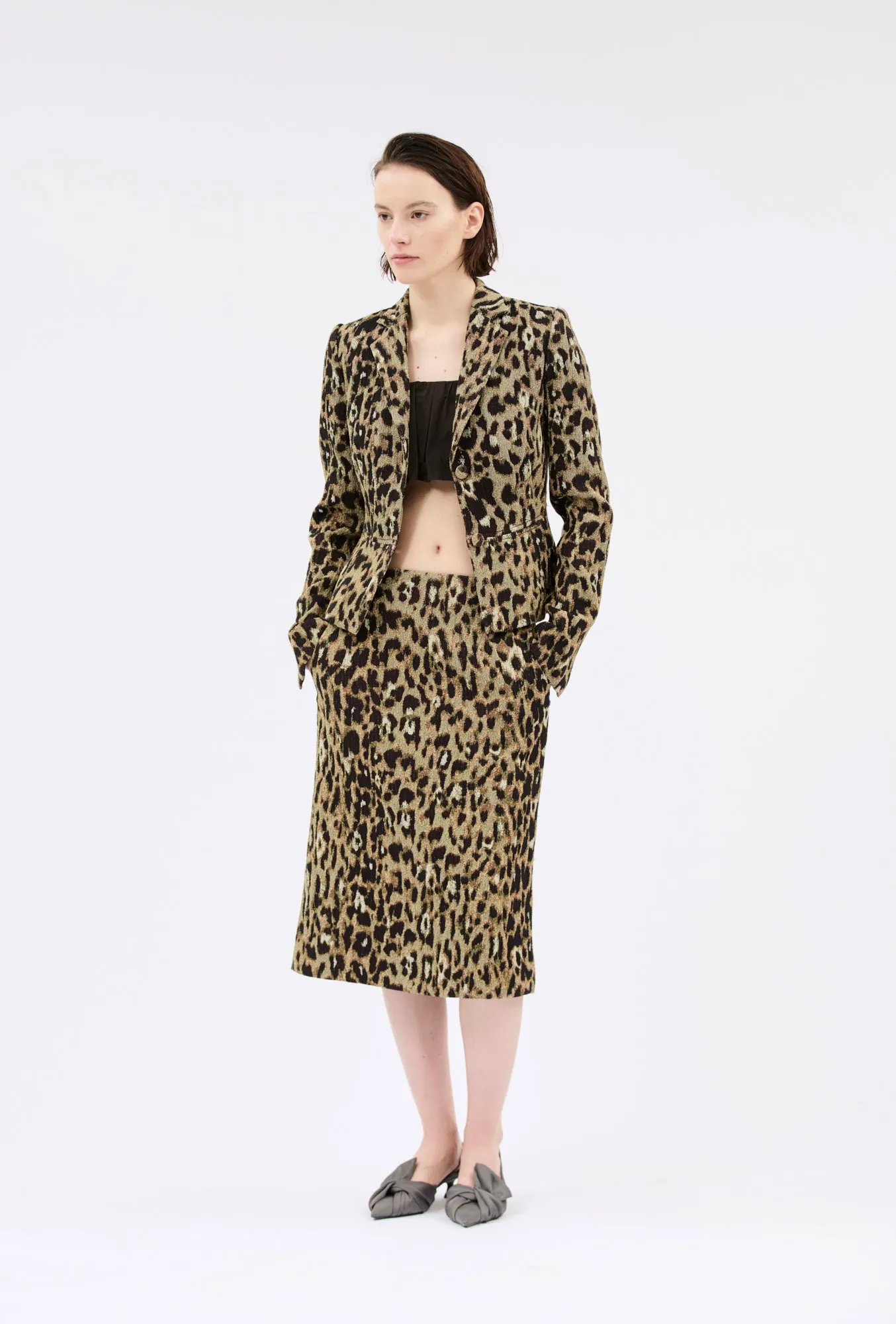 Jacquard Leo Rock, Brown Olive sold by ODEEH product image thumbnail 5