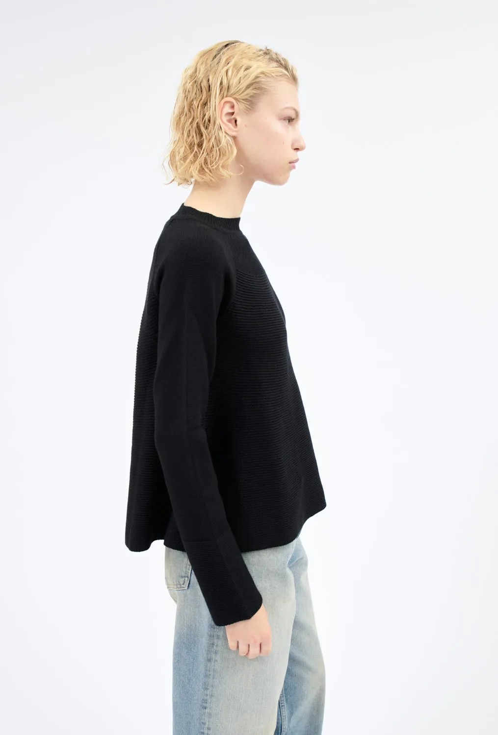 MERINO WOOL Pullover, Schwarz sold by ODEEH product image thumbnail 3