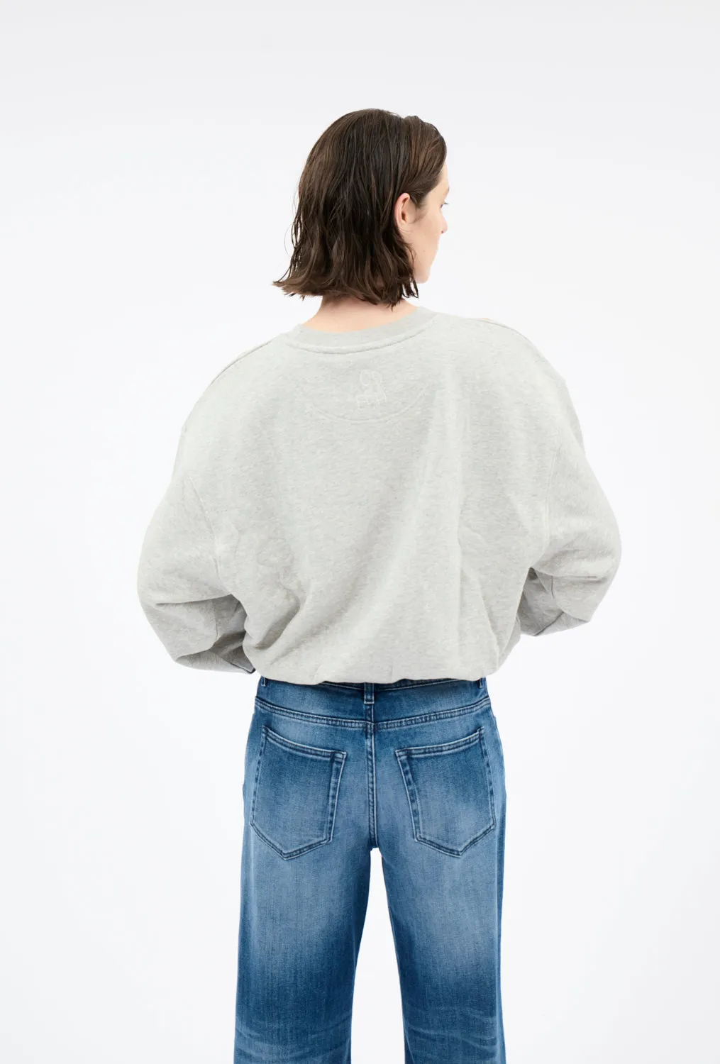 FRENCH TERRY Jersey Sweatshirt, Orange sold by ODEEH product image thumbnail 3