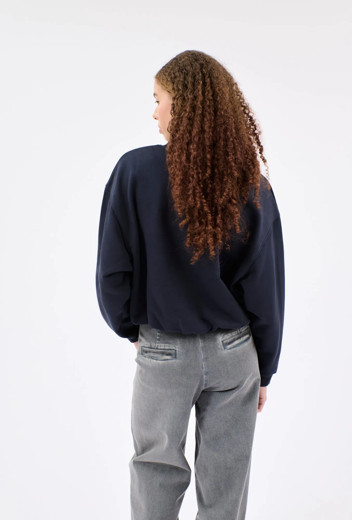 FRENCH TERRY Jersey Sweatshirt, Lipstick sold by ODEEH product image thumbnail 3