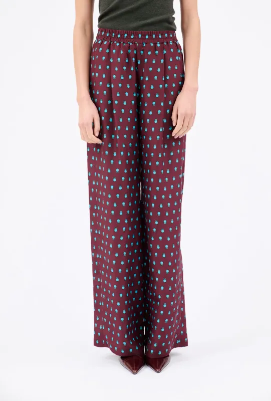 PENGUINS Hose, Deep Purple made by ODEEH