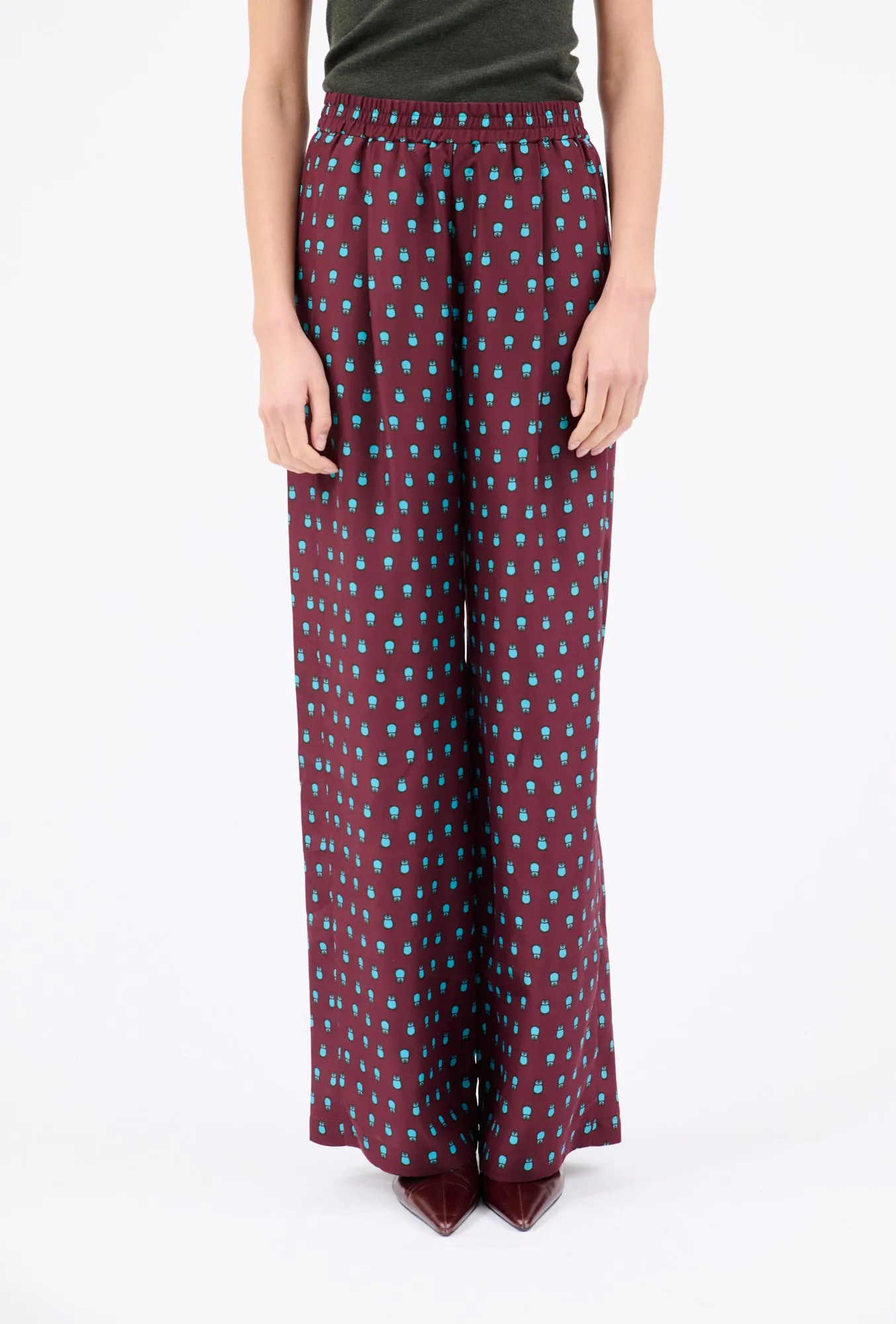 PENGUINS Hose, Deep Purple sold by ODEEH