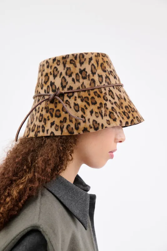 HATS & CAPS Hut, Dark Camel made by ODEEH