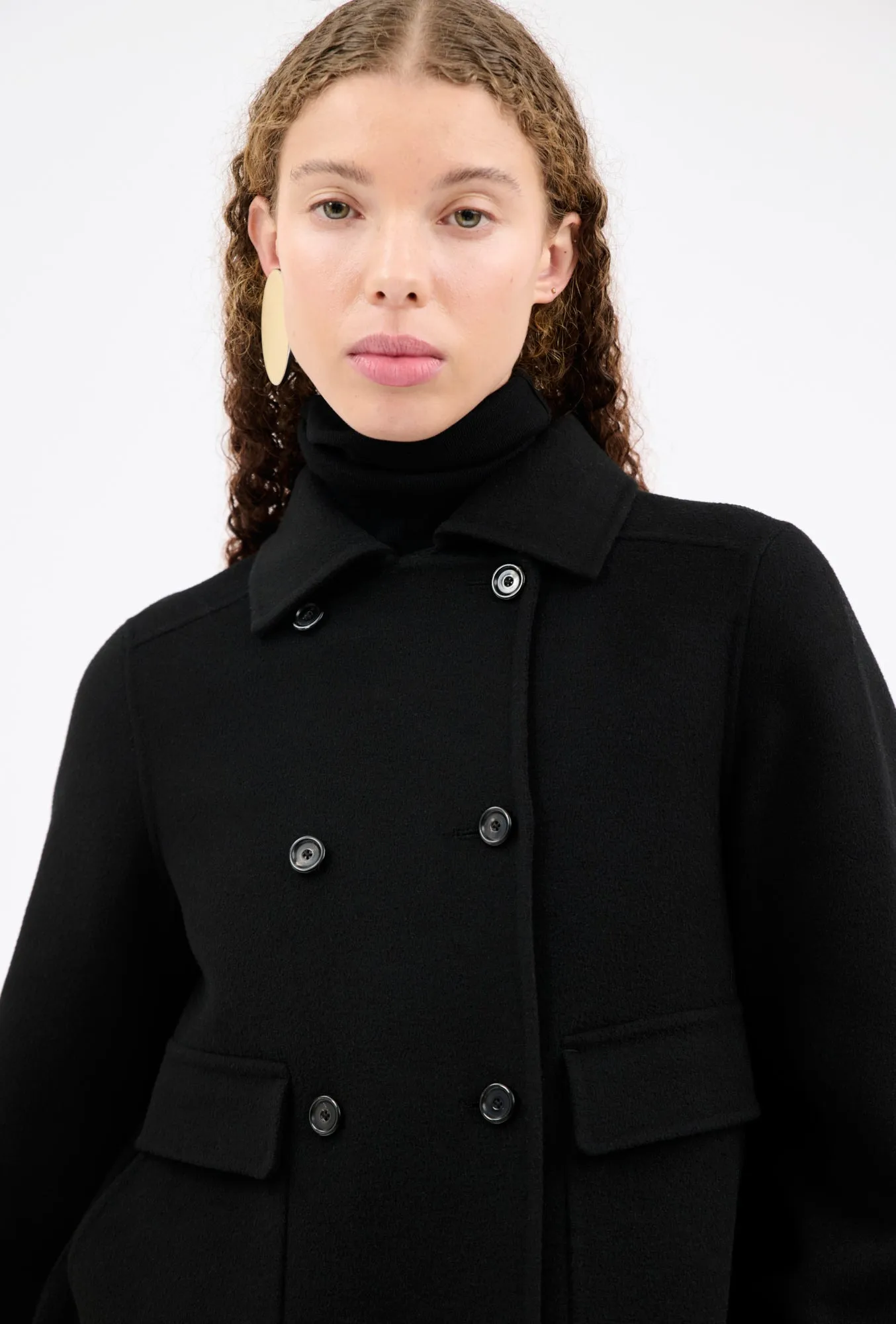 DOUBLE FACE Jacke, Jet Black sold by ODEEH product image thumbnail 5