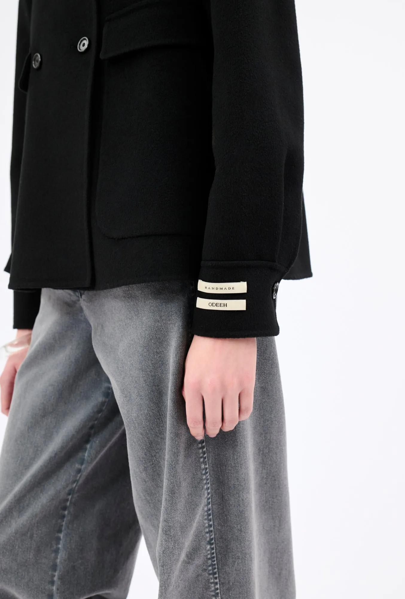 DOUBLE FACE Jacke, Jet Black sold by ODEEH product image thumbnail 4
