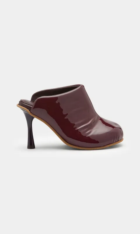 Puffy mule sold by YUME YUME