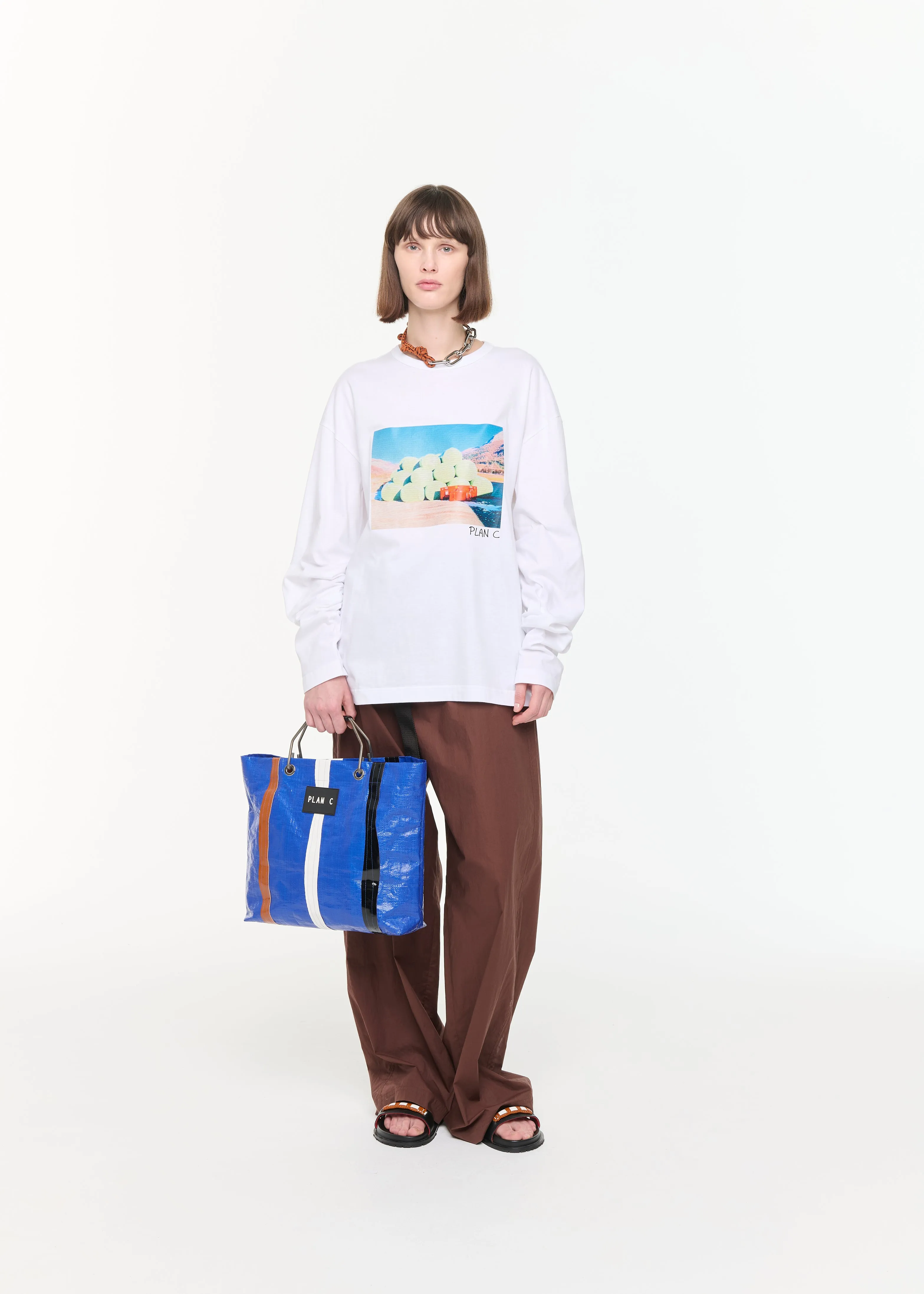 HAY LONG SLEEVED T-SHIRT sold by Plan C product image thumbnail 2