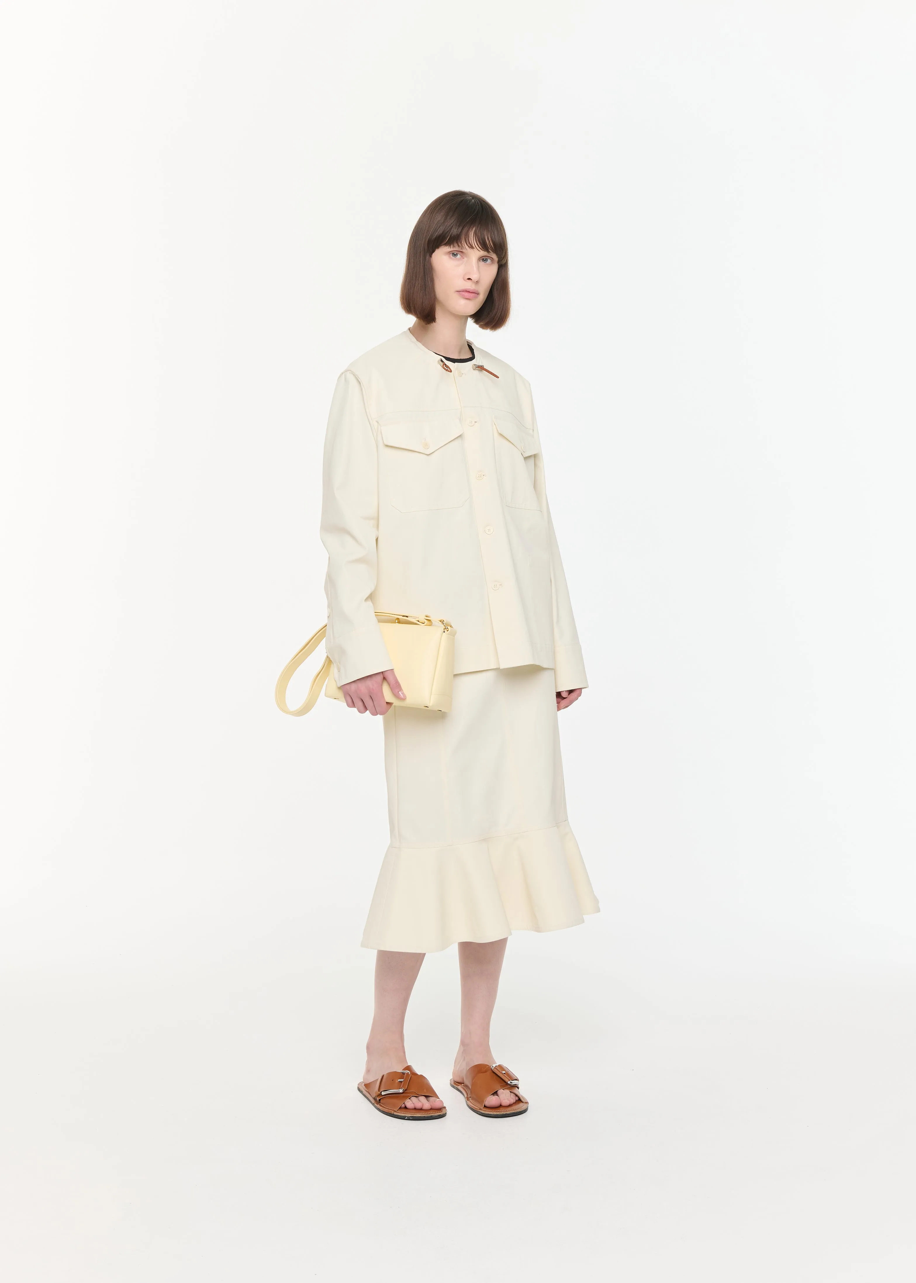 BOXY COTTON JACKET sold by Plan C product image thumbnail 2