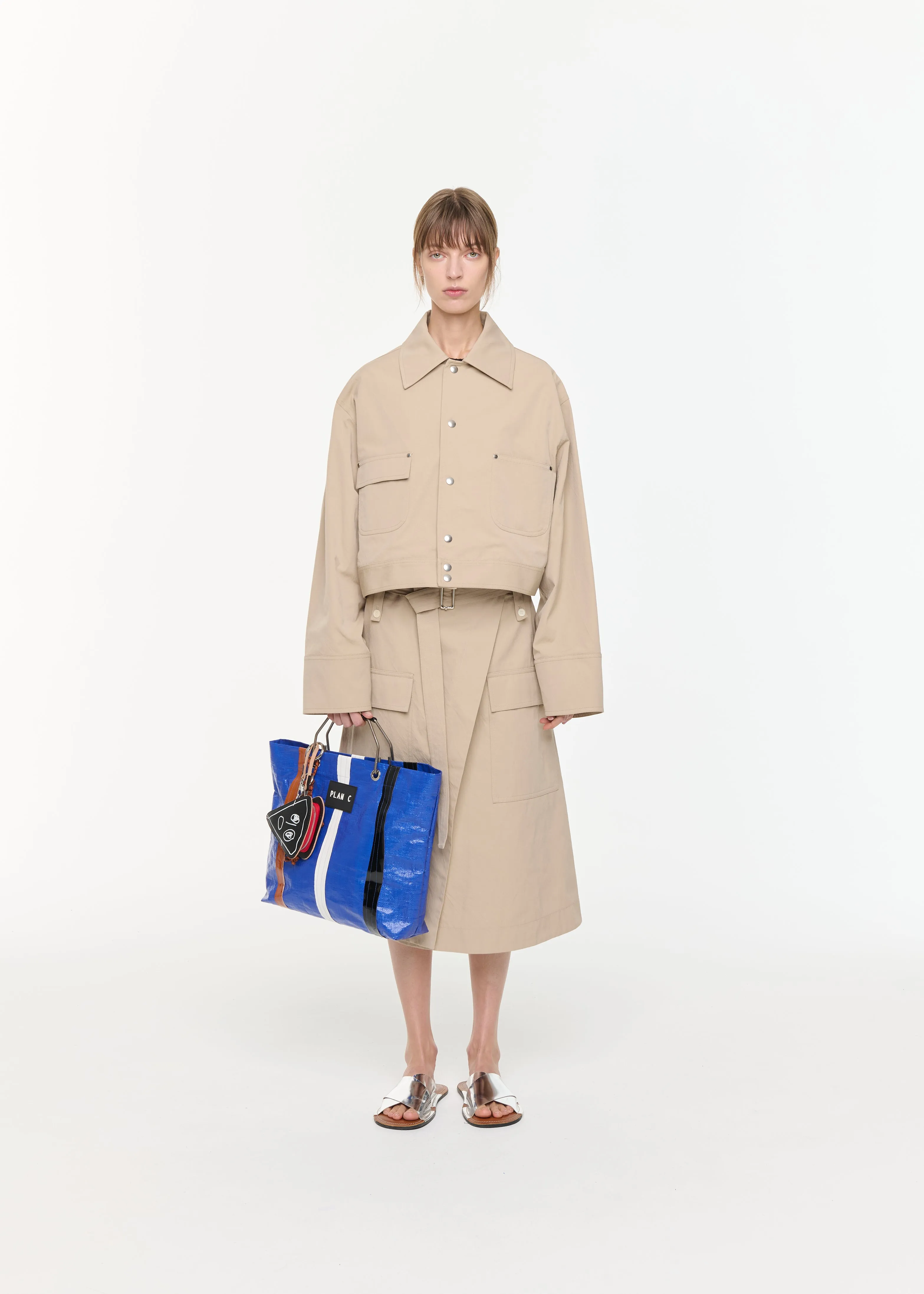 TECHNICAL TWILL JACKET sold by Plan C product image thumbnail 2